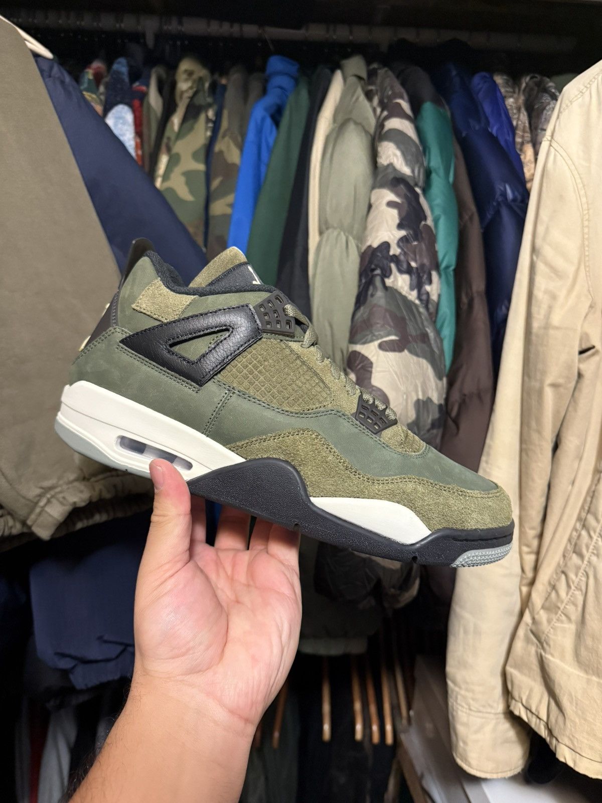 Jordan Brand Jordan 4 Retro SE Craft Medium Olive Size US 11 / EU 44 - 6 Thumbnail