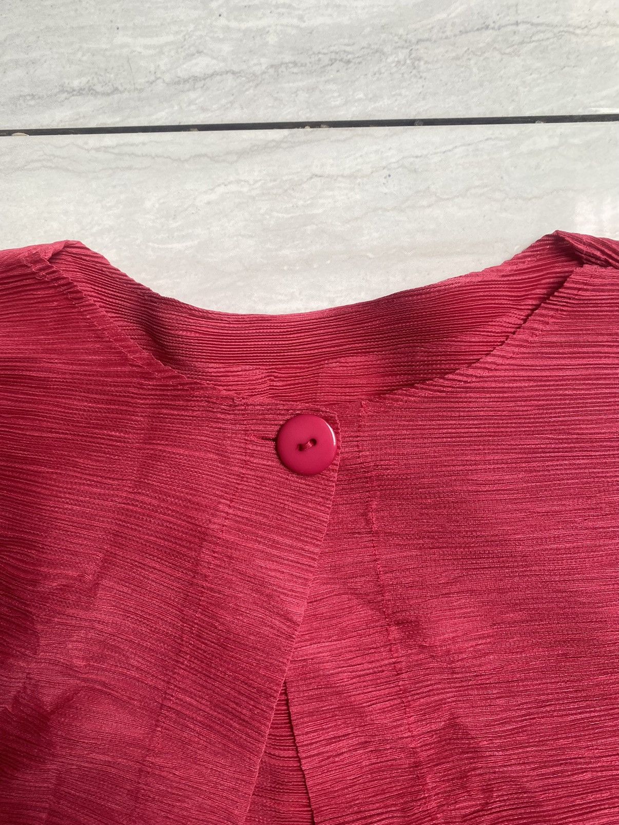 Issey Miyake KOIBITO MISAKI Issey Miyake Pleats Pink Outer Size US S / EU 44-46 / 1 - 14 Thumbnail