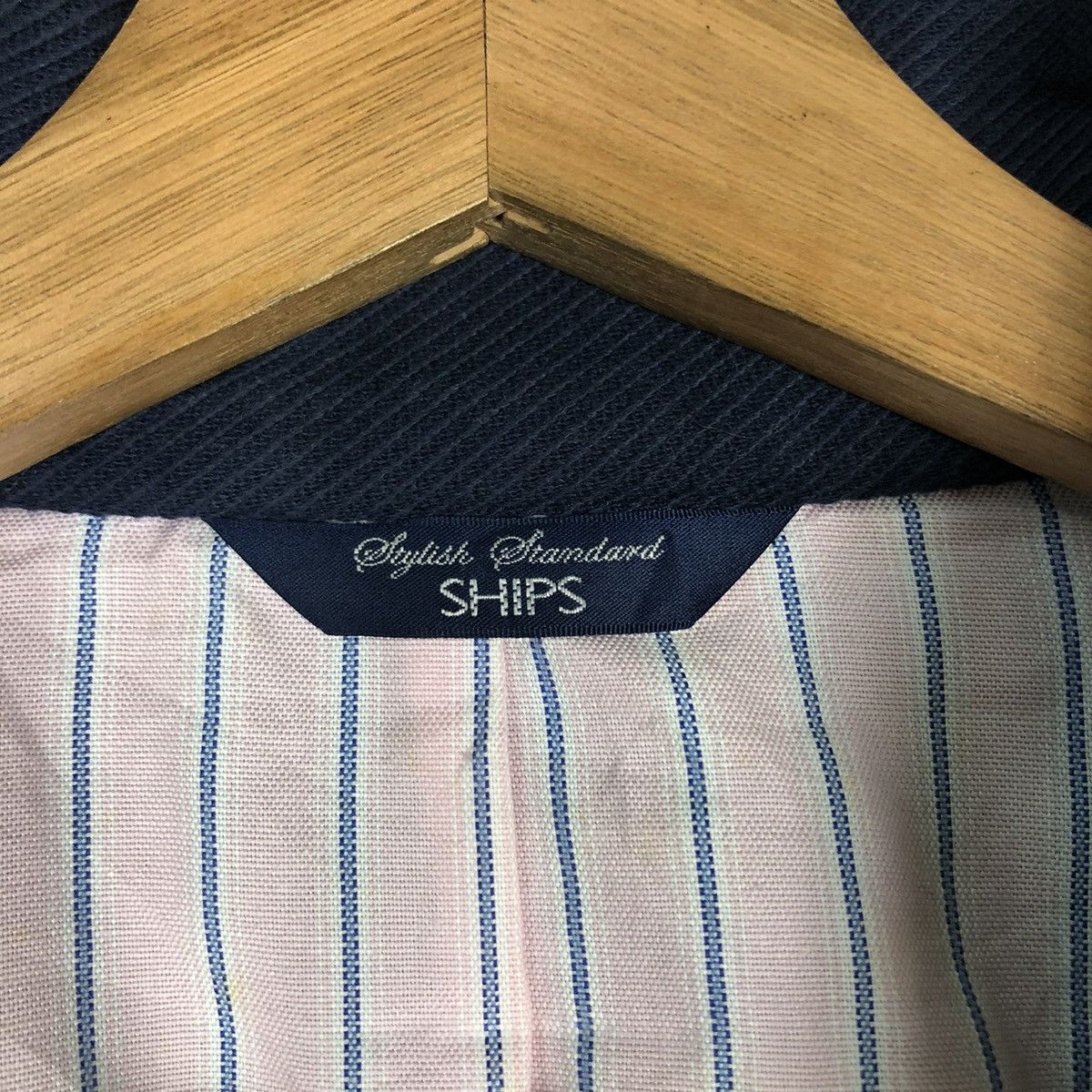 Japanese Brand 🔥VINTAGE CHORE JACKET BUTTON STRIPED LINING SHIPS JAPAN Size US XL / EU 56 / 4 - 17 Thumbnail