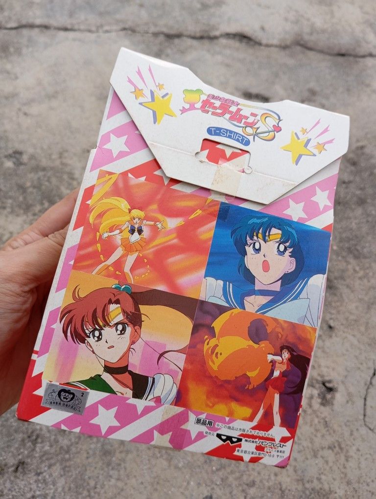 Vintage NOS VTG 1994 Sailormoon 🌜 Tshirt Anime Waifu Deadstock 😍 Size US M / EU 48-50 / 2 - 1 Thumbnail