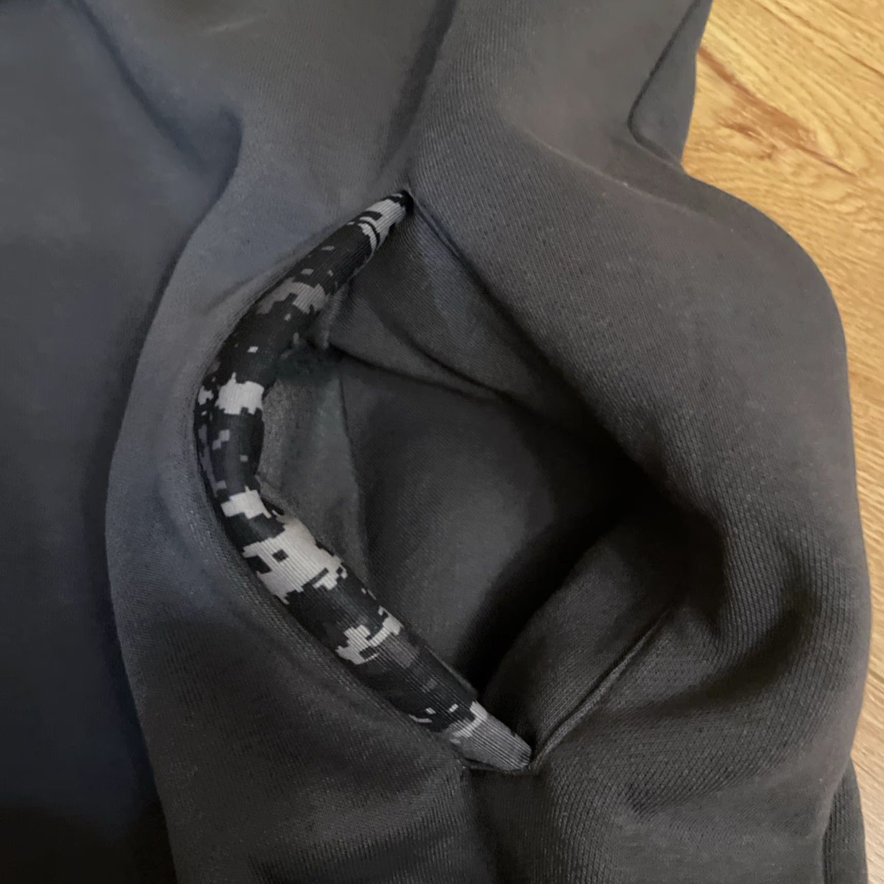 Logo 7 NRA Sweatshirt Men’s Large Pullover 1/4 Snap Button Mock Neck Grey Camo Logo Size US L / EU 52-54 / 3 - 6 Thumbnail