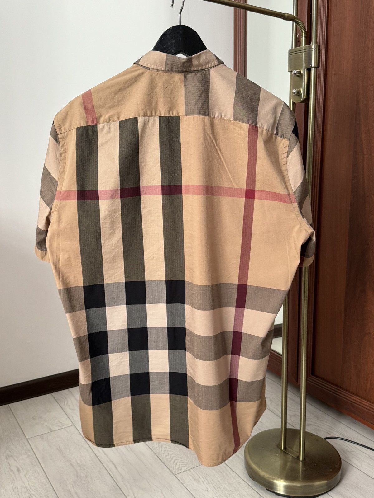 Burberry nova check short sleeve shirt Ricardo Tisci