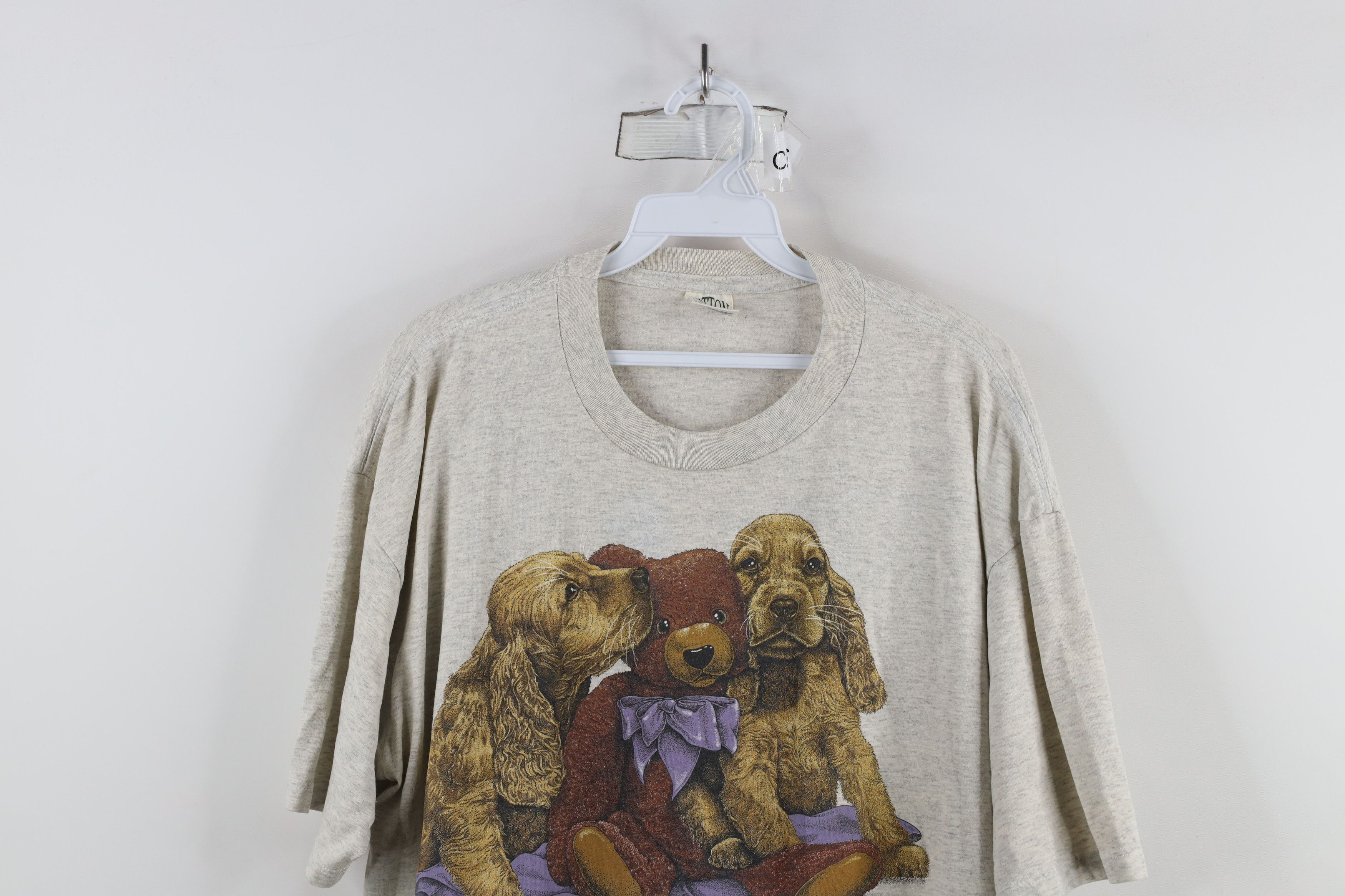 Vintage Vintage 90s Streetwear Teddy Bear Short Sleeve T-Shirt USA Size XL / US 12-14 / IT 48-50 - 2 Thumbnail