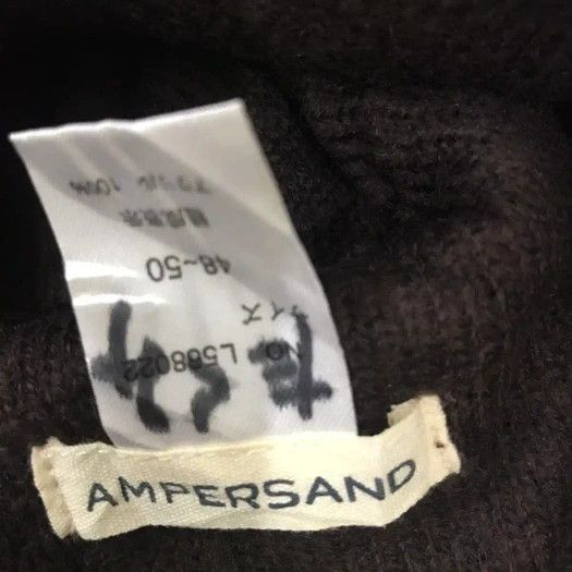 Japanese Brand Japanese Brand Ampersand Full Print Beanie Hat Size ONE SIZE - 5 Thumbnail