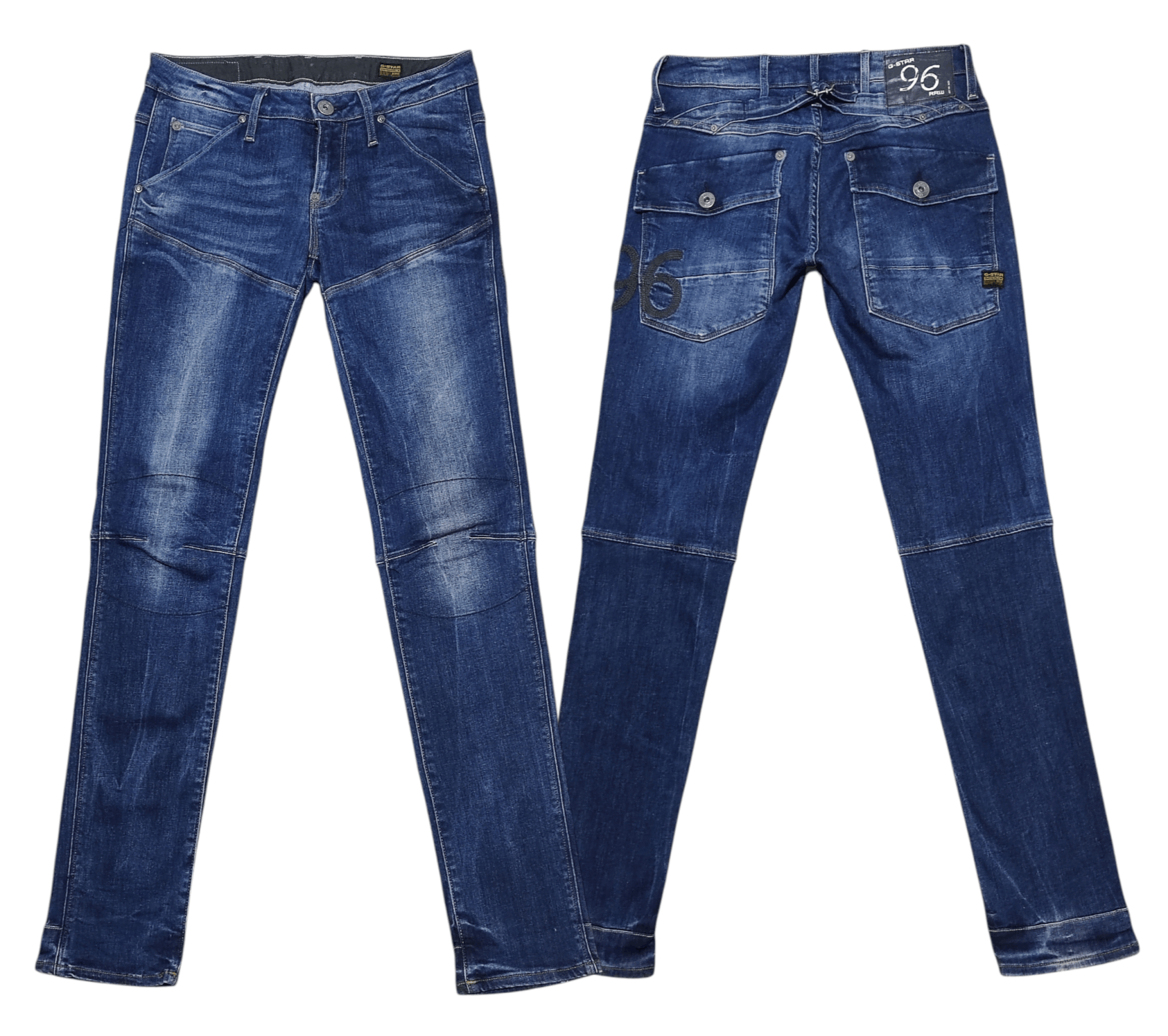 G-Star VTG G-Star RAW 5620 Heritage Embro Tapered Jeans 96 Style Size 29" - 1 Thumbnail