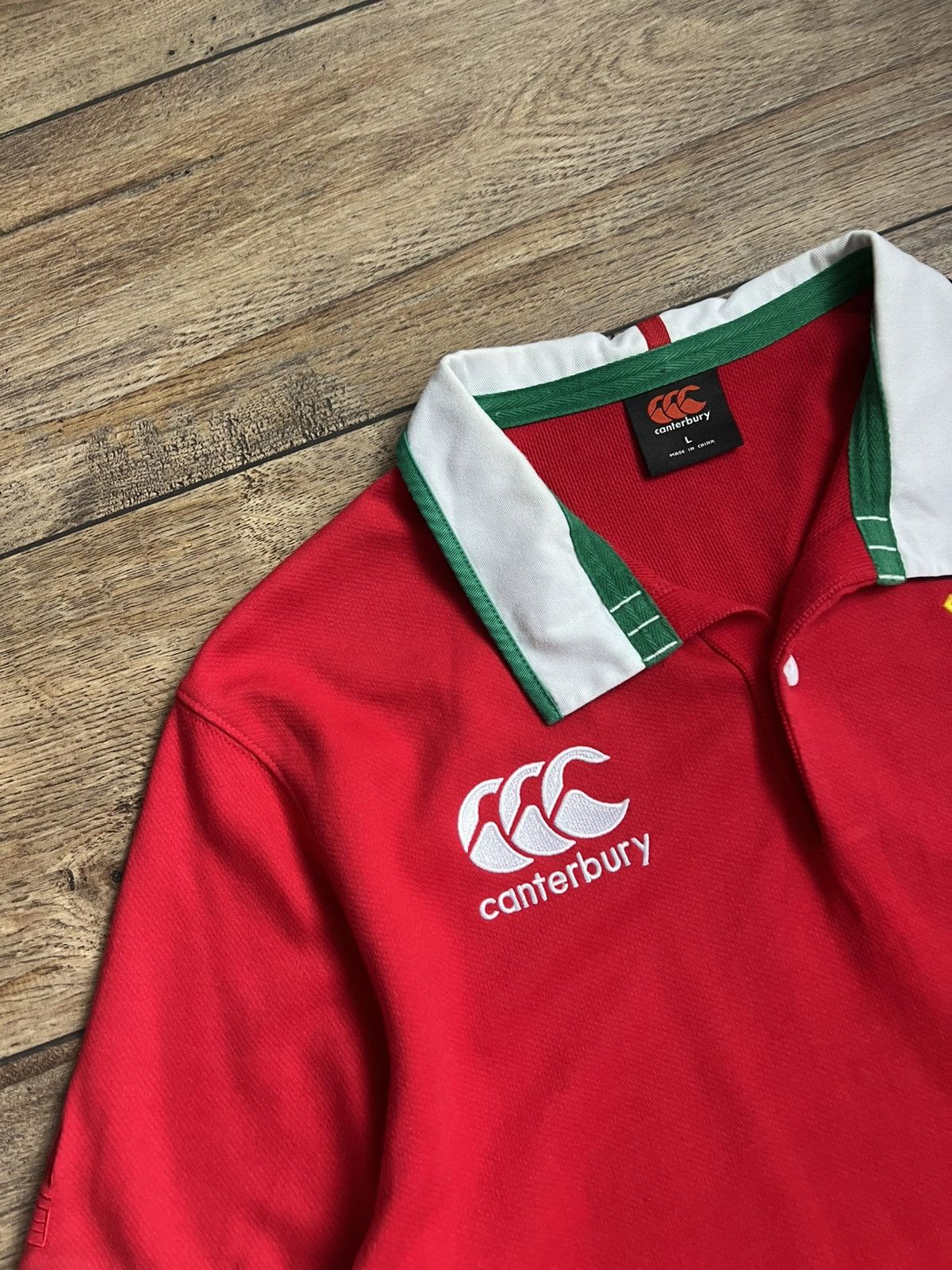 Canterbury of New Zealand Canterbury British & Irish Lions Rugby Polo Shirt Size US L / EU 52-54 / 3 - 4 Thumbnail