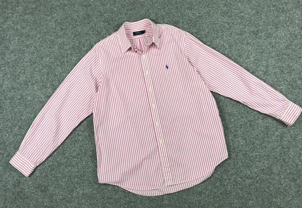 Polo Ralph Lauren Vintage Polo Ralph Lauren casual striped shirt Size US XL / EU 56 / 4 - 3 Thumbnail