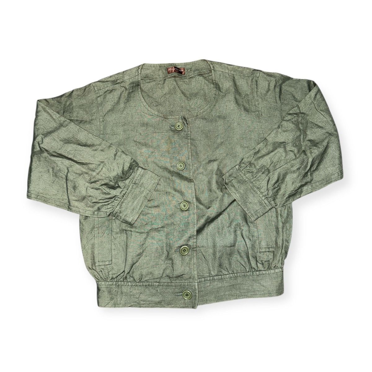 Yves Saint Laurent Vintage Yvesaintlaurent Hemp Jacket Size M / US 6-8 / IT 42-44 - 1 Thumbnail