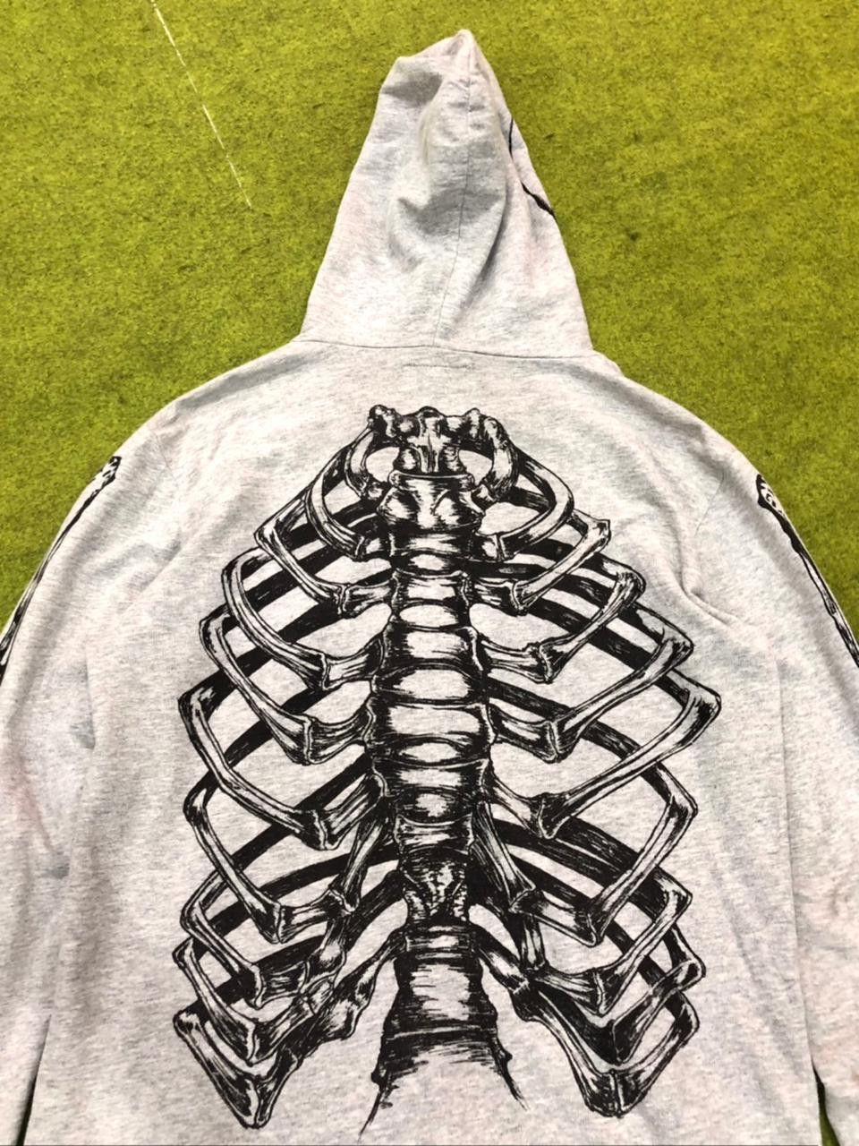 If Six Was Nine Glad News Skeleton Full Zip Hoodie Size US M / EU 48-50 / 2 - 7 Thumbnail