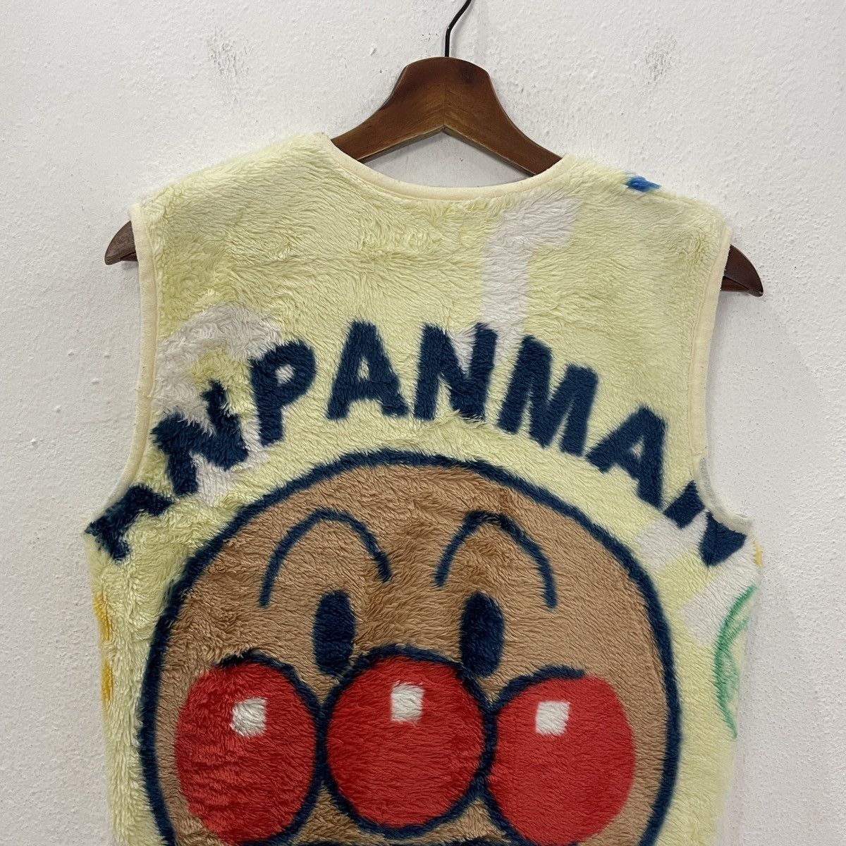 Anime Vintage Bandai Anpanman Fleece Sleeveless Size US S / EU 44-46 / 1 - 2 Thumbnail