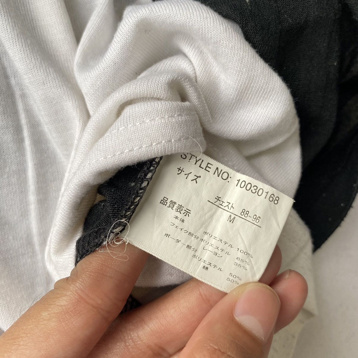 Beauty Beast × If Six Was Nine × Japanese Brand Japanese Triple Layers Collar Gothic Style Long Sleeve Tees Size US L / EU 52-54 / 3 - 9 Thumbnail