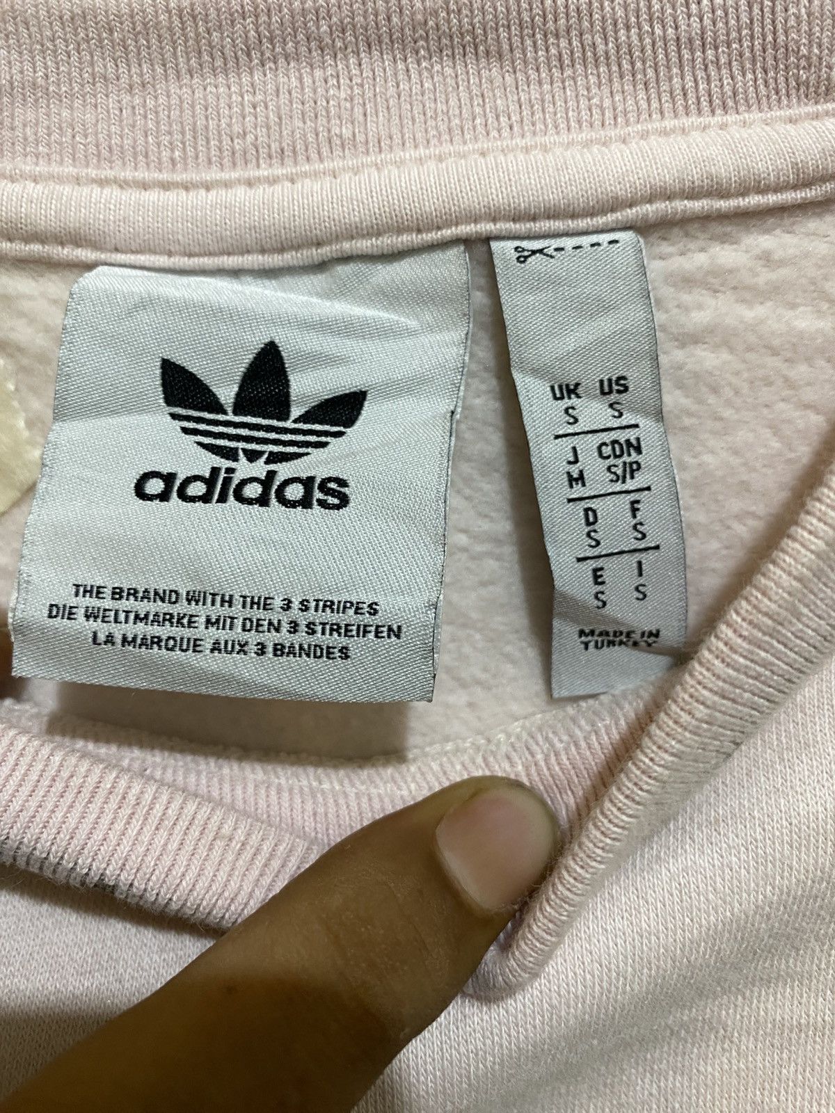 Adidas Sweatshirt Adidas Center Logo Size L Size L / US 10 / IT 46 - 2 Thumbnail