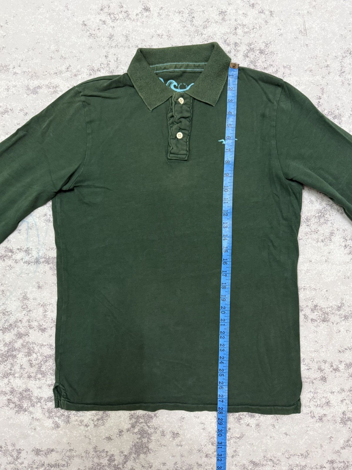 Hollister Hollister Polo Colar Longsleeve Shirt Size US M / EU 48-50 / 2 - 12 Thumbnail