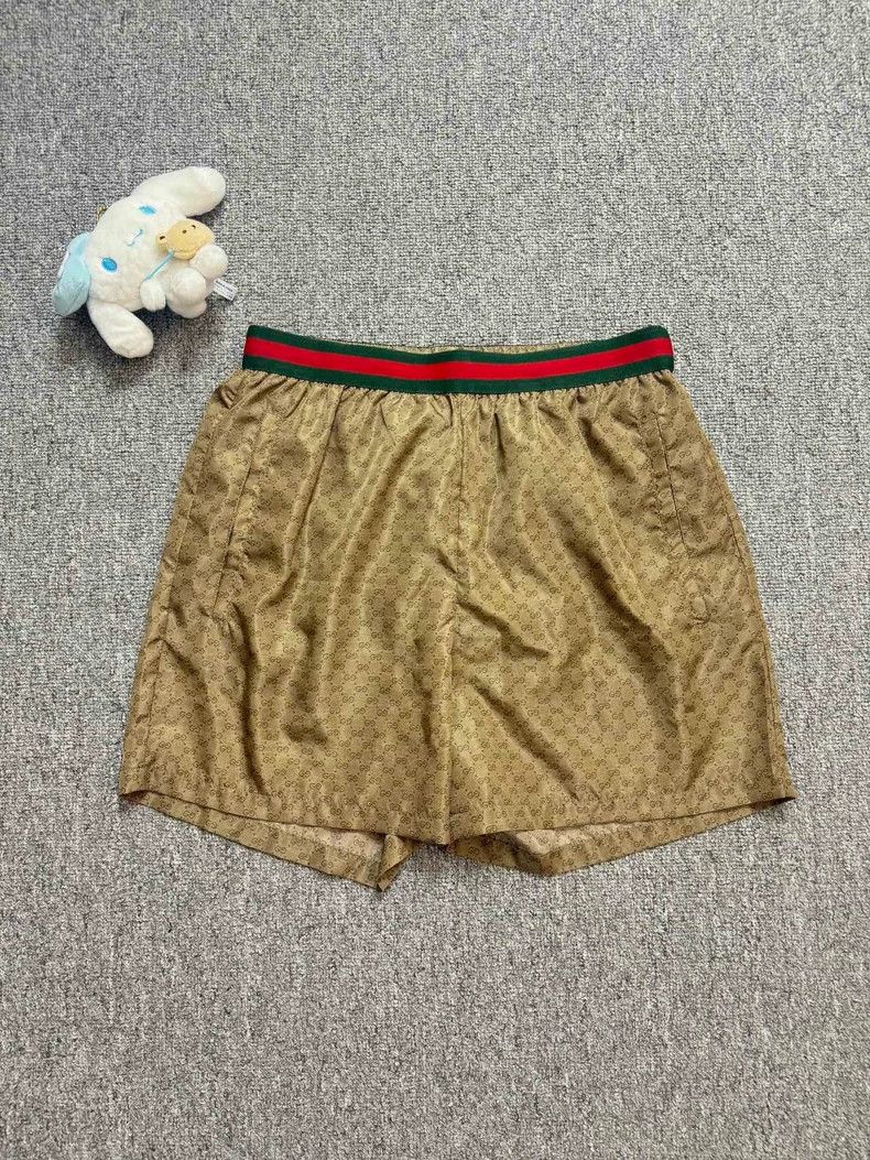 Gucci GucciContrast color striped waist logo full print straight Size US 28 / EU 44 - 1 Thumbnail
