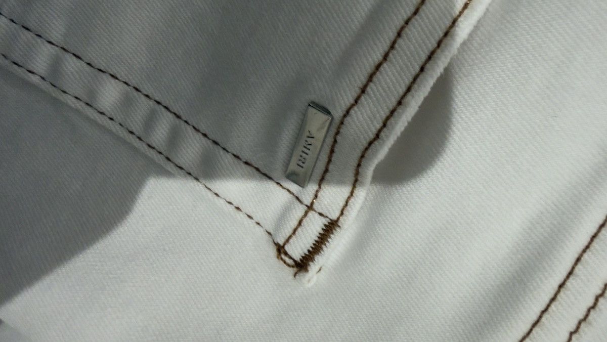 Amiri Amiri Trasher Jeans White SZ 38 Size US 38 / EU 54 - 4 Thumbnail