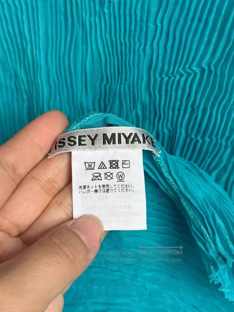 Issey Miyake Issey Miyake Willow Perspective Crew Neck Long Sleeve Turq Size M / US 6-8 / IT 42-44 - 4 Thumbnail