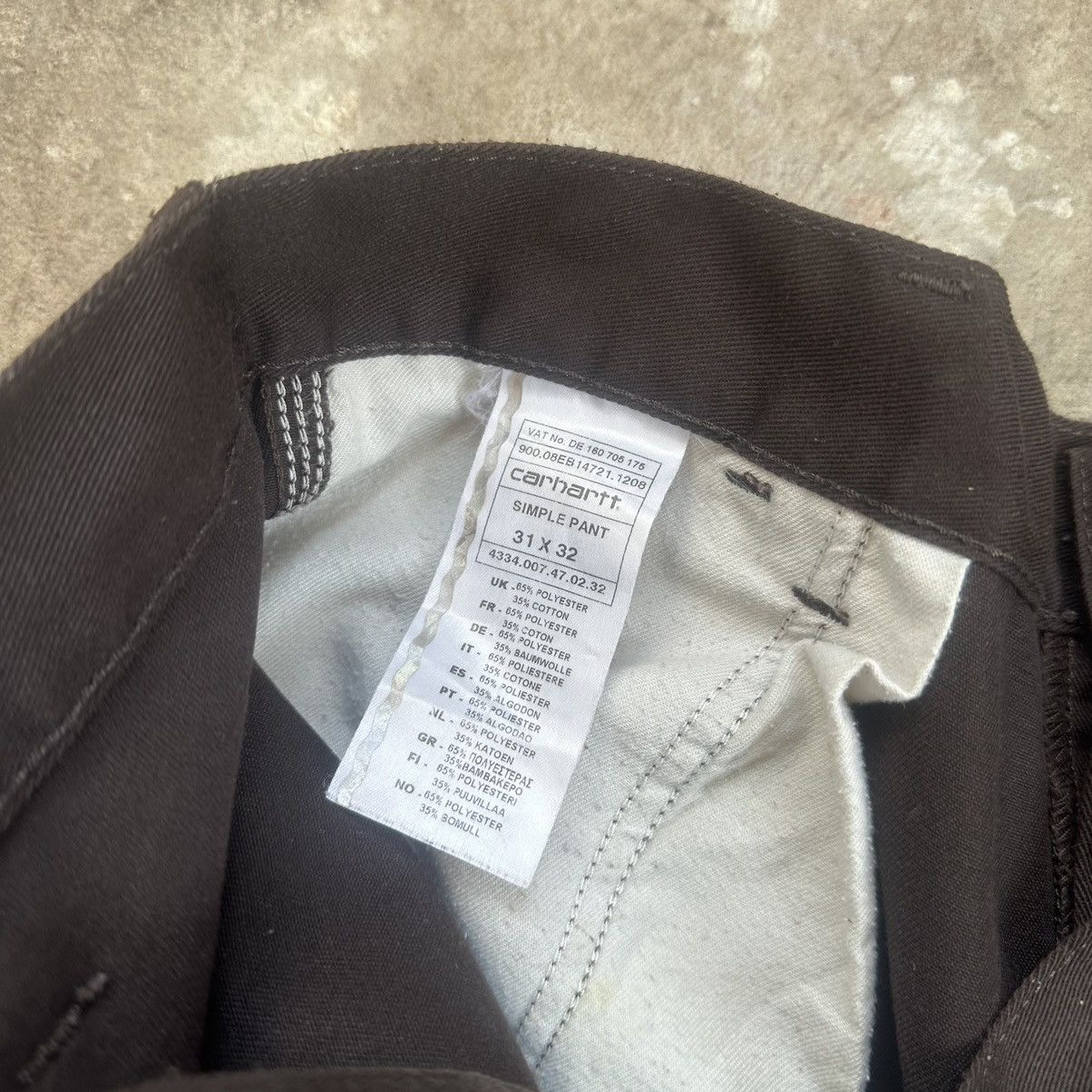 Carhartt × Carhartt Wip Carhartt Wip Casual Simple Pants Size US 31 - 10 Thumbnail