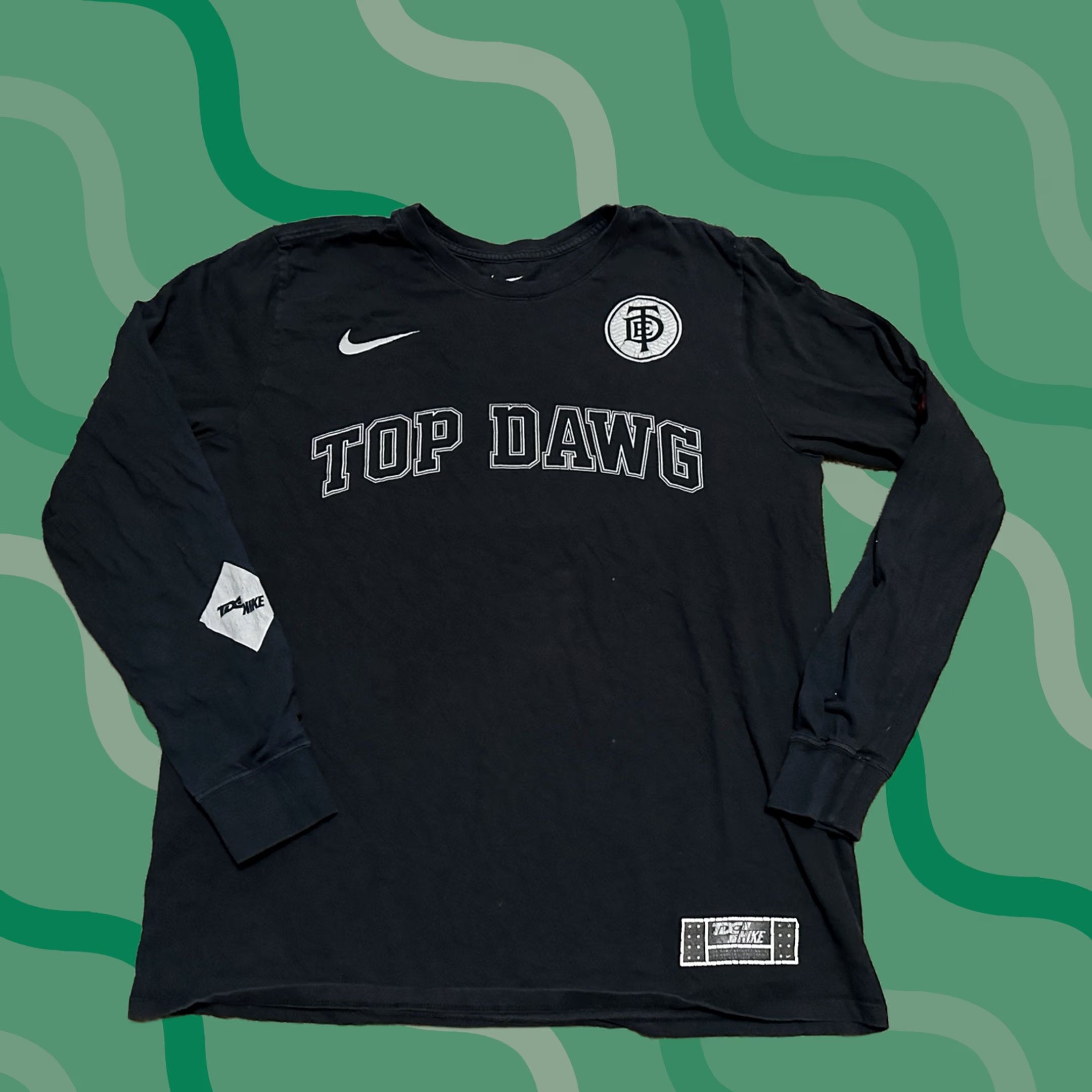 Nike Nike TDE Top Dawg Entertainment Shirt Mens Large Long Sleeve Black Size US L / EU 52-54 / 3 - 1 Thumbnail