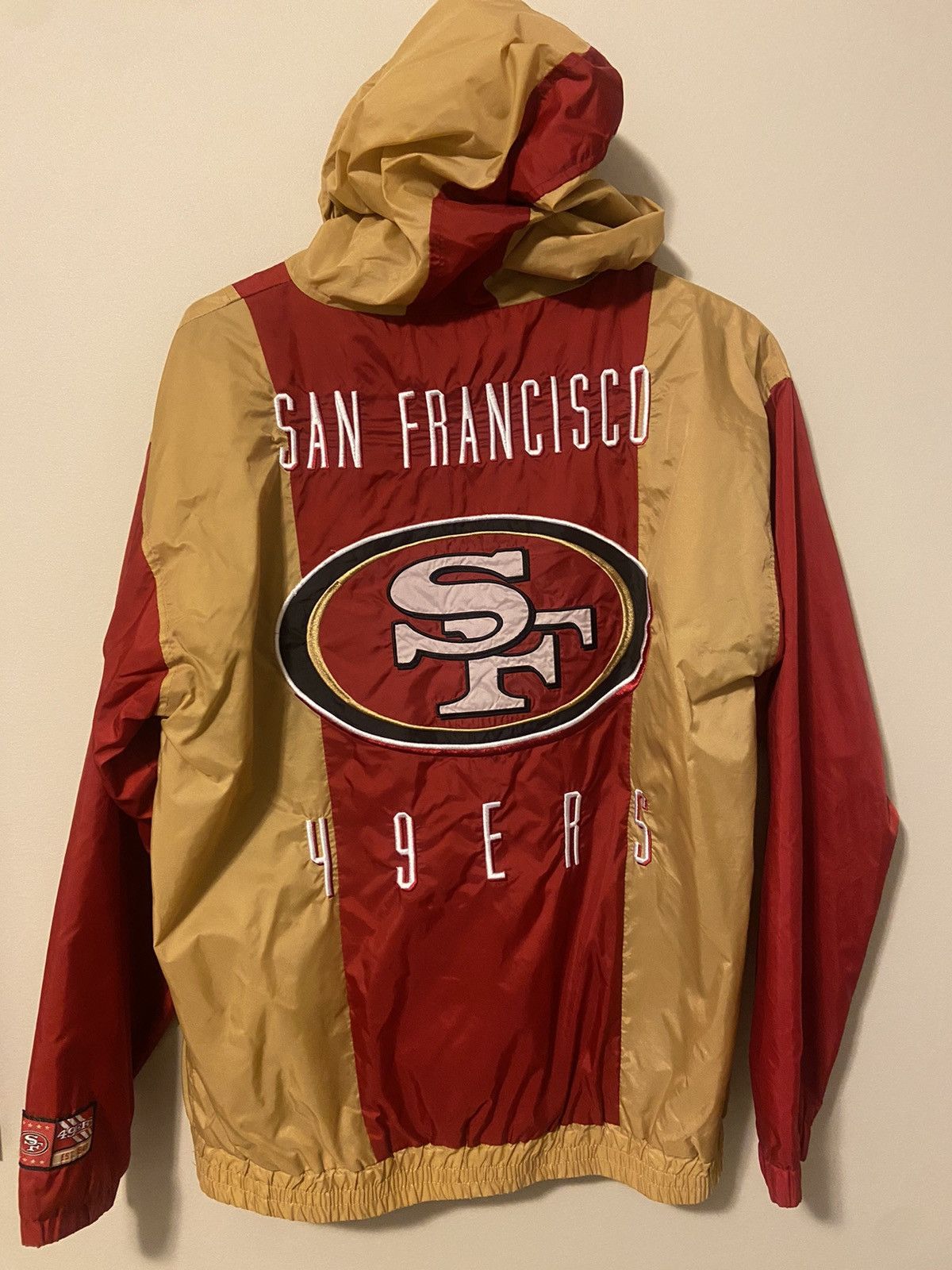 Vintage Vintage San Francisco 49ers Windbreaker Size US S / EU 44-46 / 1 - 1 Thumbnail