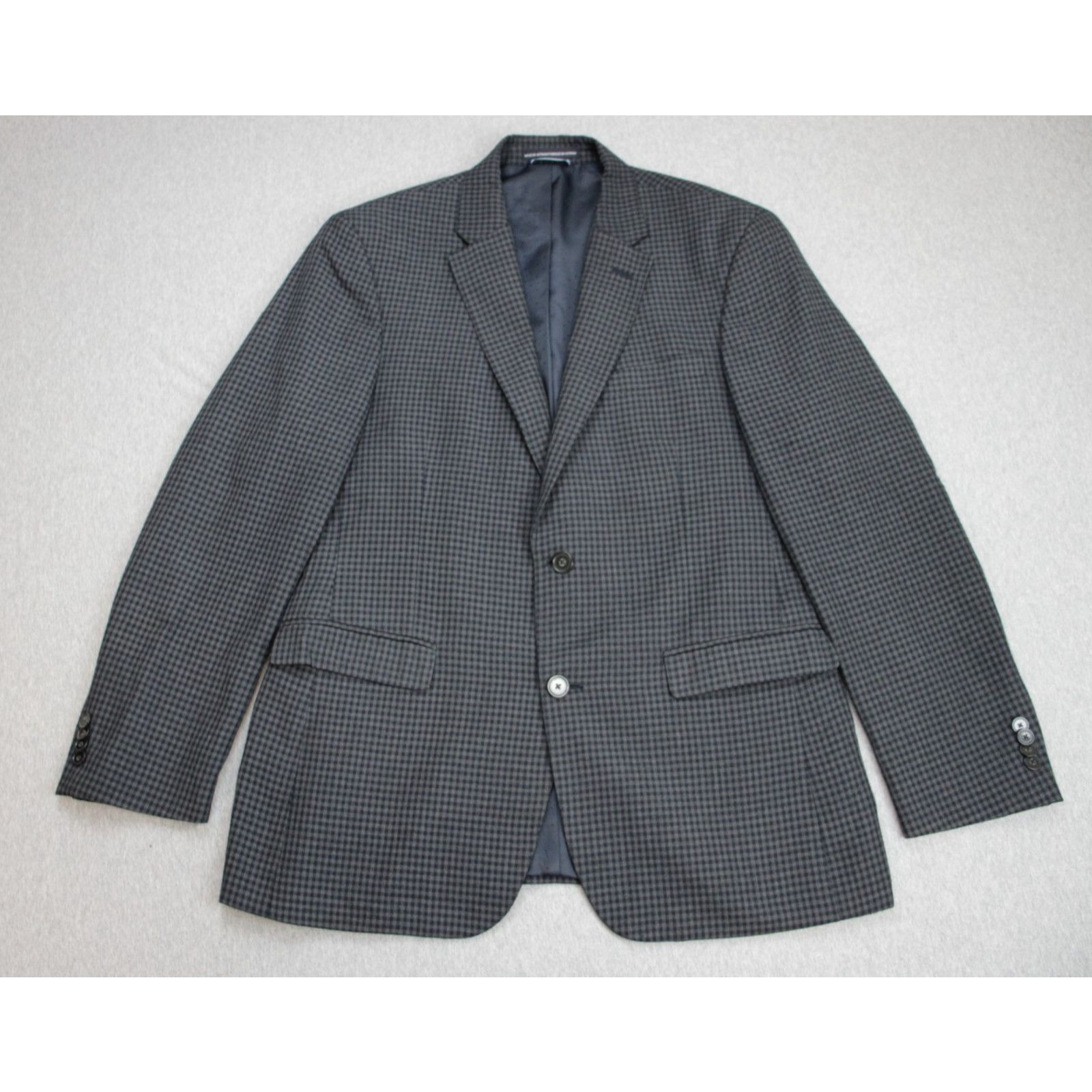 Tommy Hilfiger Tommy Hilfiger Blazer Mens Size 40R Gingham Check Size 40R - 2 Thumbnail