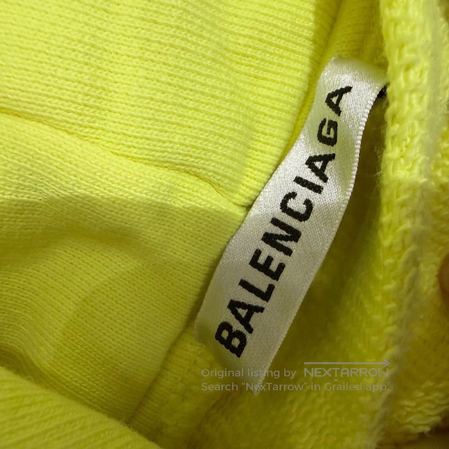 Balenciaga Balenciaga Green Logo Hoodie. Size US XS / EU 42 / 0 - 4 Thumbnail