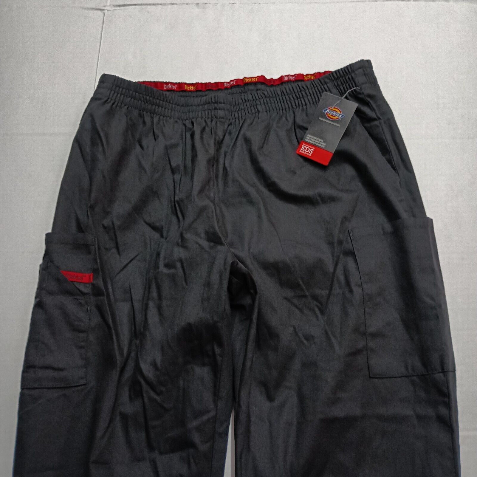 Dickies Black Dickies Scrubs EDS Pull On Pants Women's L Petite Size 30" / US 8 / IT 44 - 3 Thumbnail