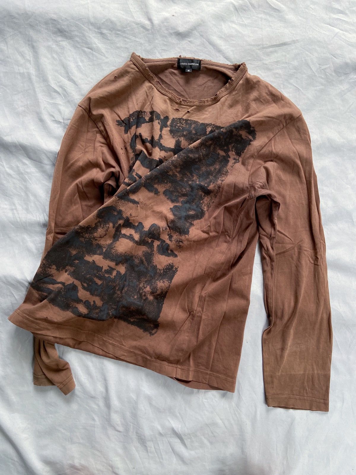 Beauty Beast LOUIS CHAVLON DISTRESSED ART GRAPHIC LONG SLEEVE Size US M / EU 48-50 / 2 - 3 Thumbnail