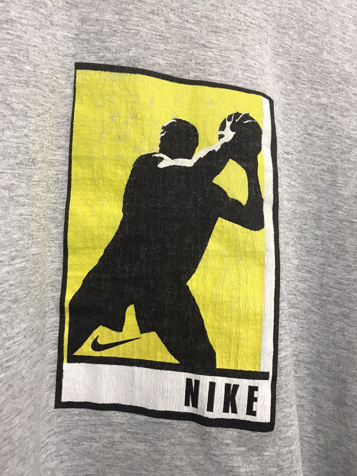 Jordan Brand 🔥 90s Nike NBA Jordan Vintage T Shirt Basketball Size US L / EU 52-54 / 3 - 8 Thumbnail