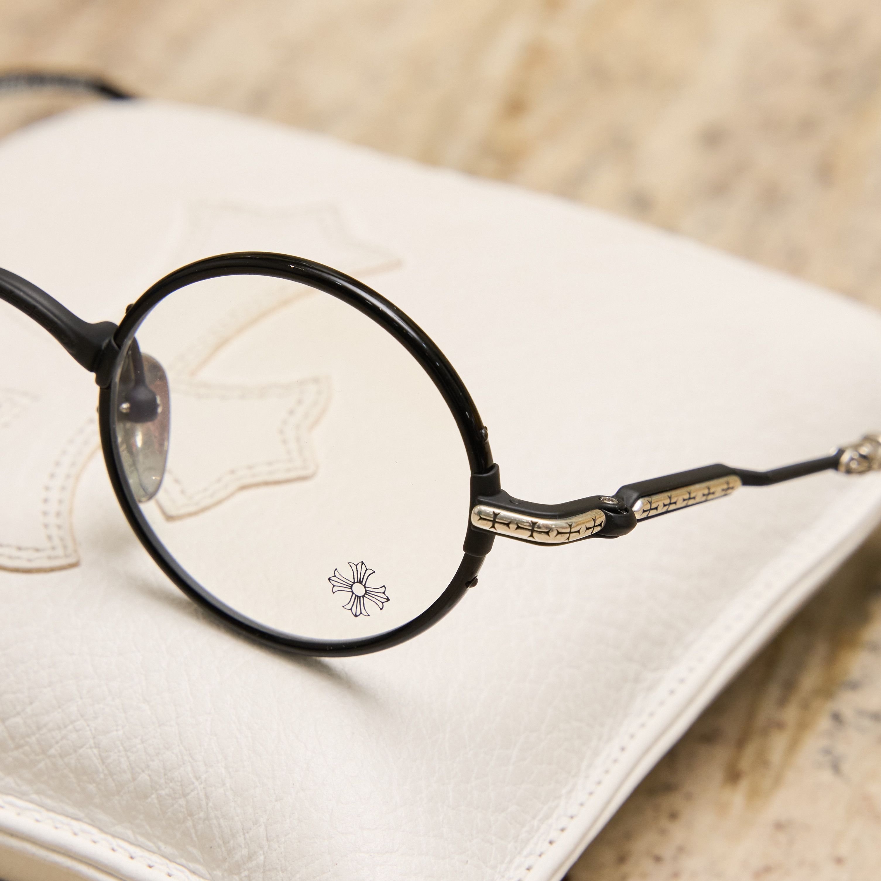 Chrome Hearts CHROME HEARTS EDITH F. BLACK/MATTE BLACK Size ONE SIZE - 3 Thumbnail