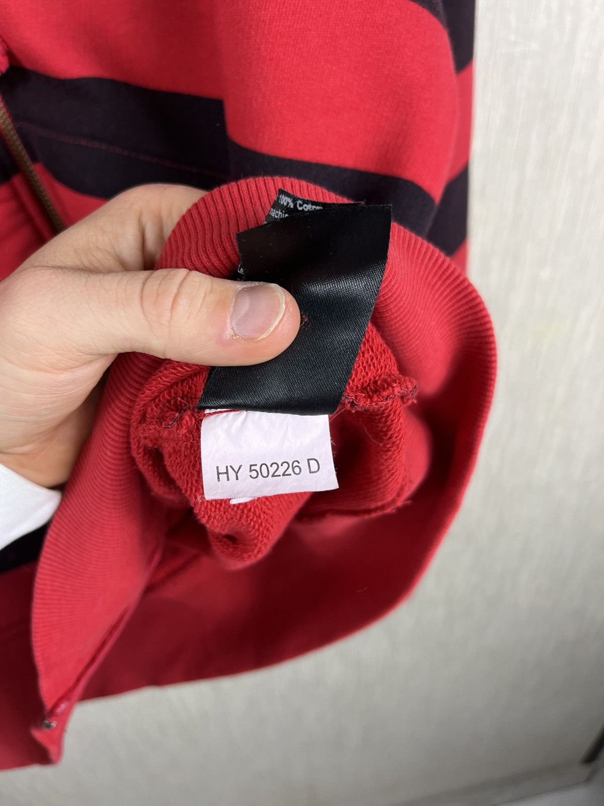 Helly Hansen × Seditionaries × Vintage Vintage Helly Hanse y2k zip hoodie striped sweatshirt Size US M / EU 48-50 / 2 - 18 Thumbnail