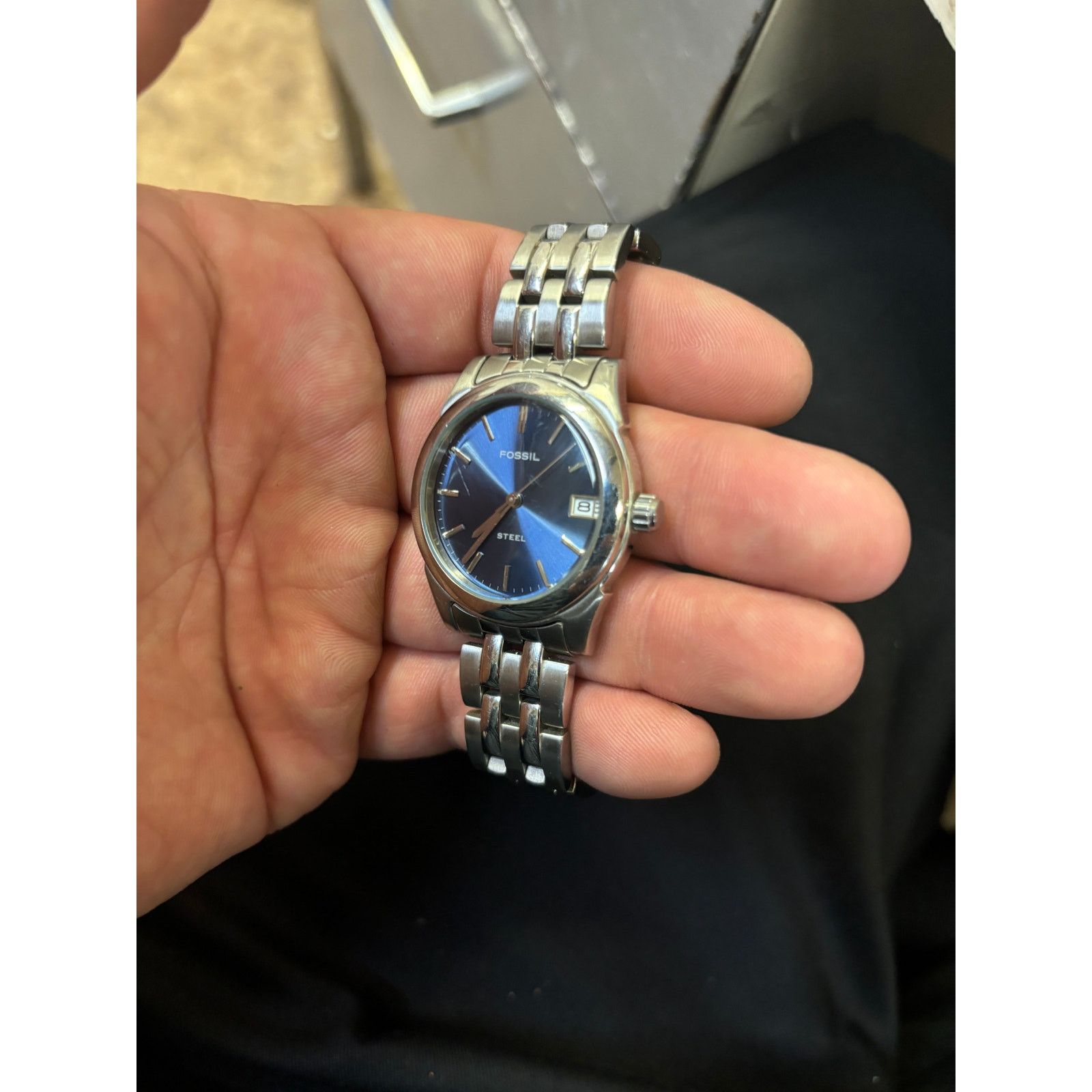 Fossil Fossil Steel FS-2643 Silver Tone Men’s Watch. Size ONE SIZE - 2 Thumbnail