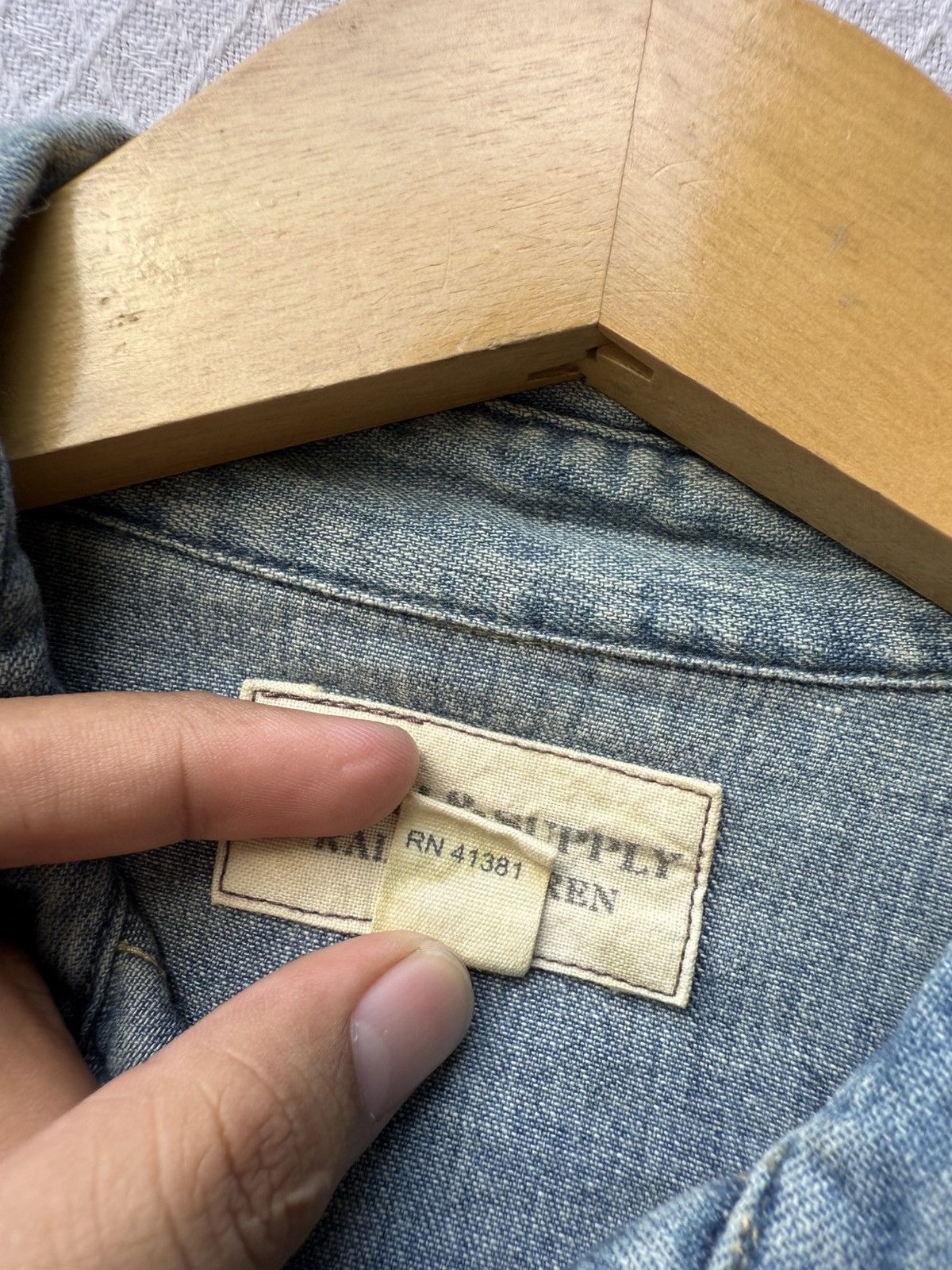 Denim & Supply Ralph Lauren Ralph Lauren Supply Denim Button Up Shirt Size US S / EU 44-46 / 1 - 8 Thumbnail