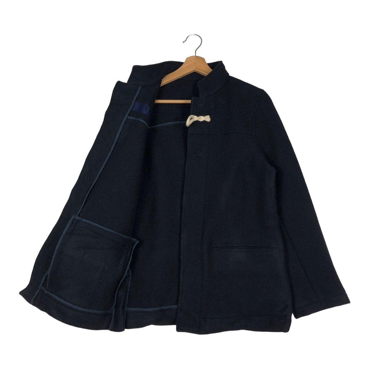 Issey Miyake 🔥VINTAGE WORK WOOL JACKET P JAPAN ISSEY MIYAKE Size US S / EU 44-46 / 1 - 11 Thumbnail