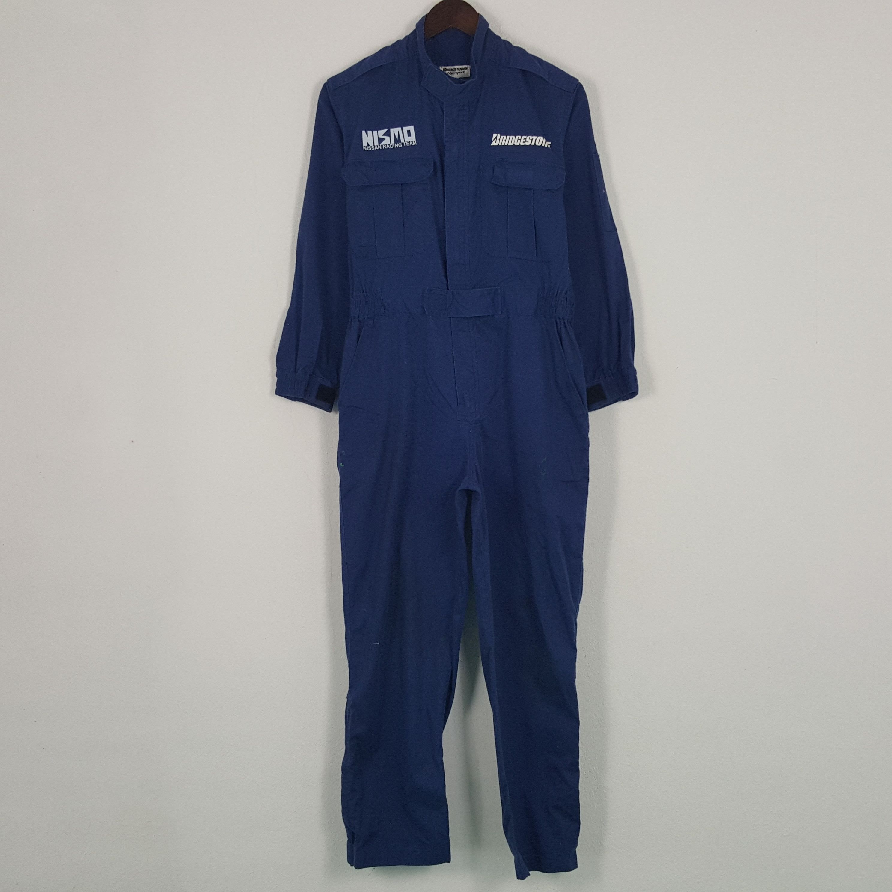 Sports Specialties × Vintage Vintage Bridgestone x Nismo Team Custom Art Coverall Jacket Size US S / EU 44-46 / 1 - 4 Thumbnail