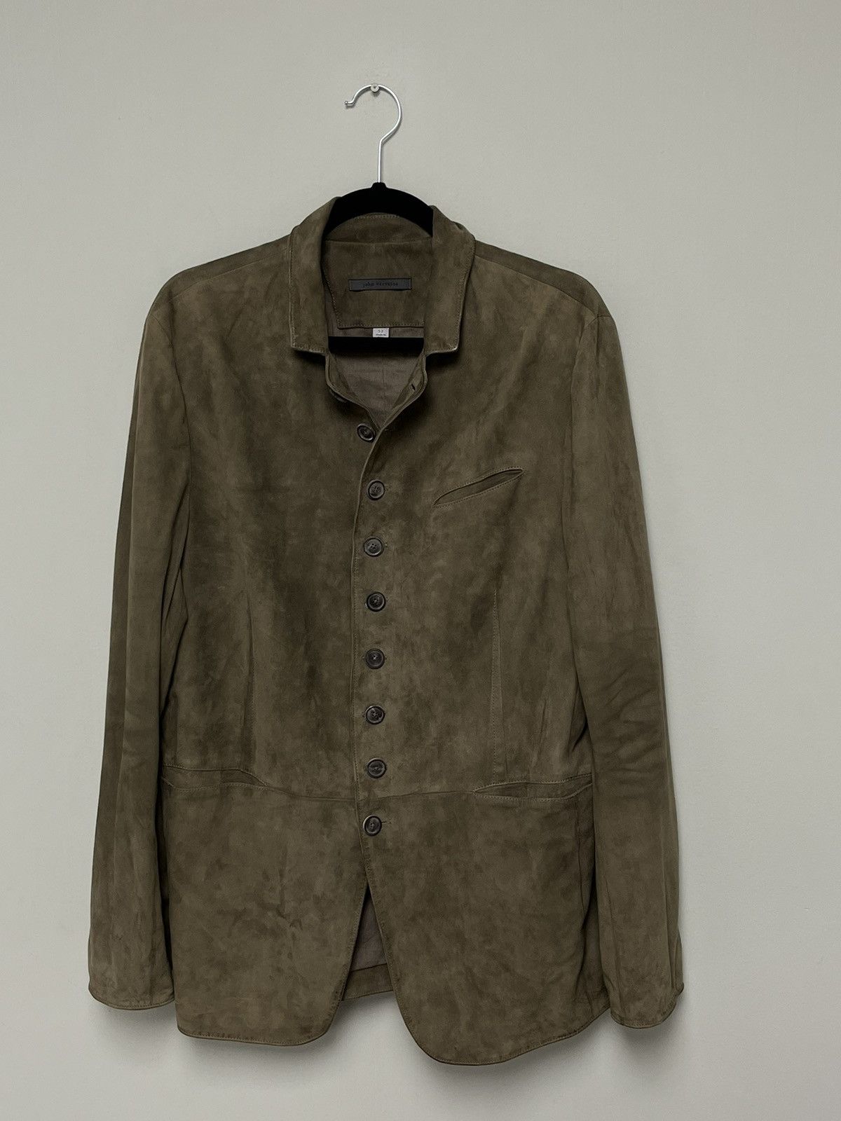 John Varvatos Suede Woodward jacket. 52 Size US L / EU 52-54 / 3 - 5 Thumbnail