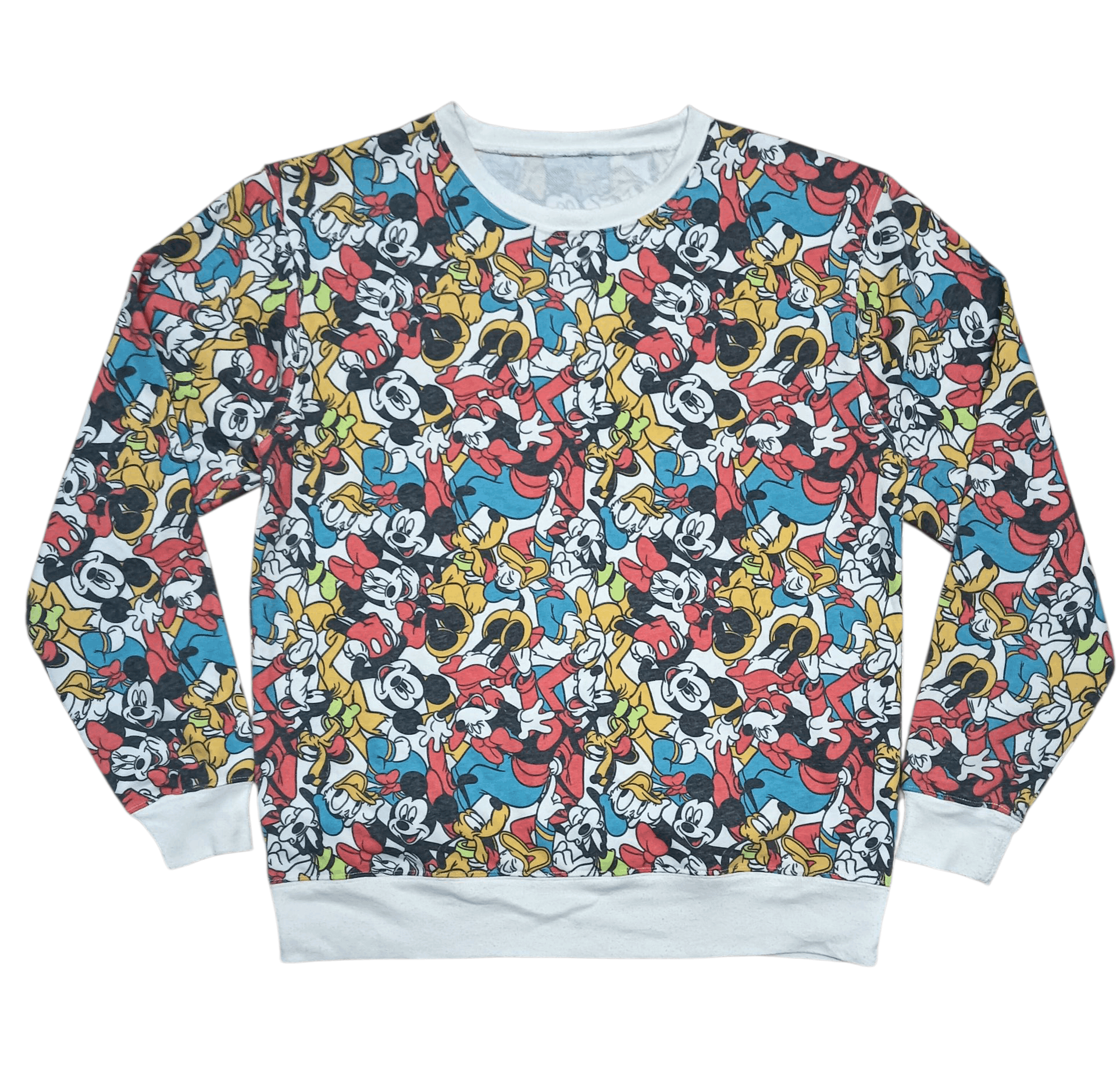 Disney Mickey Mouse Full Print Sweatshirt Size US M / EU 48-50 / 2 - 1 Thumbnail