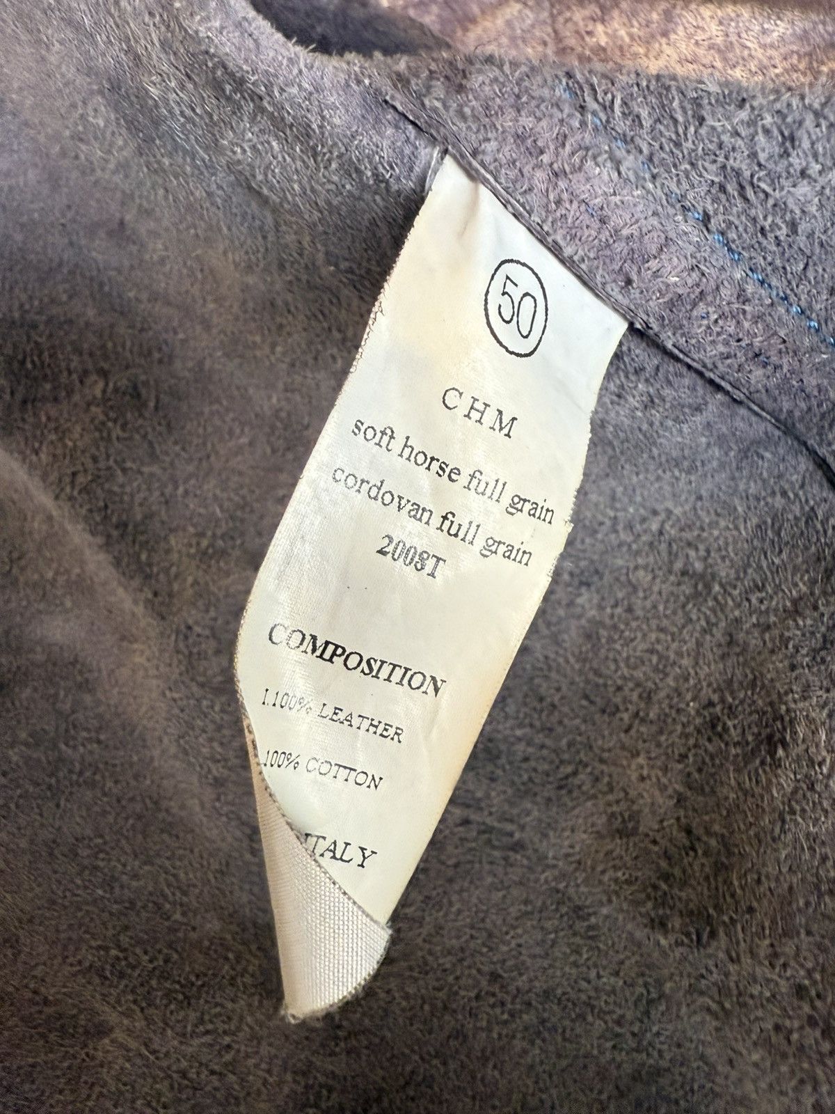 Guidi Guidi x layer-0 leather jacket Size US M / EU 48-50 / 2 - 3 Thumbnail