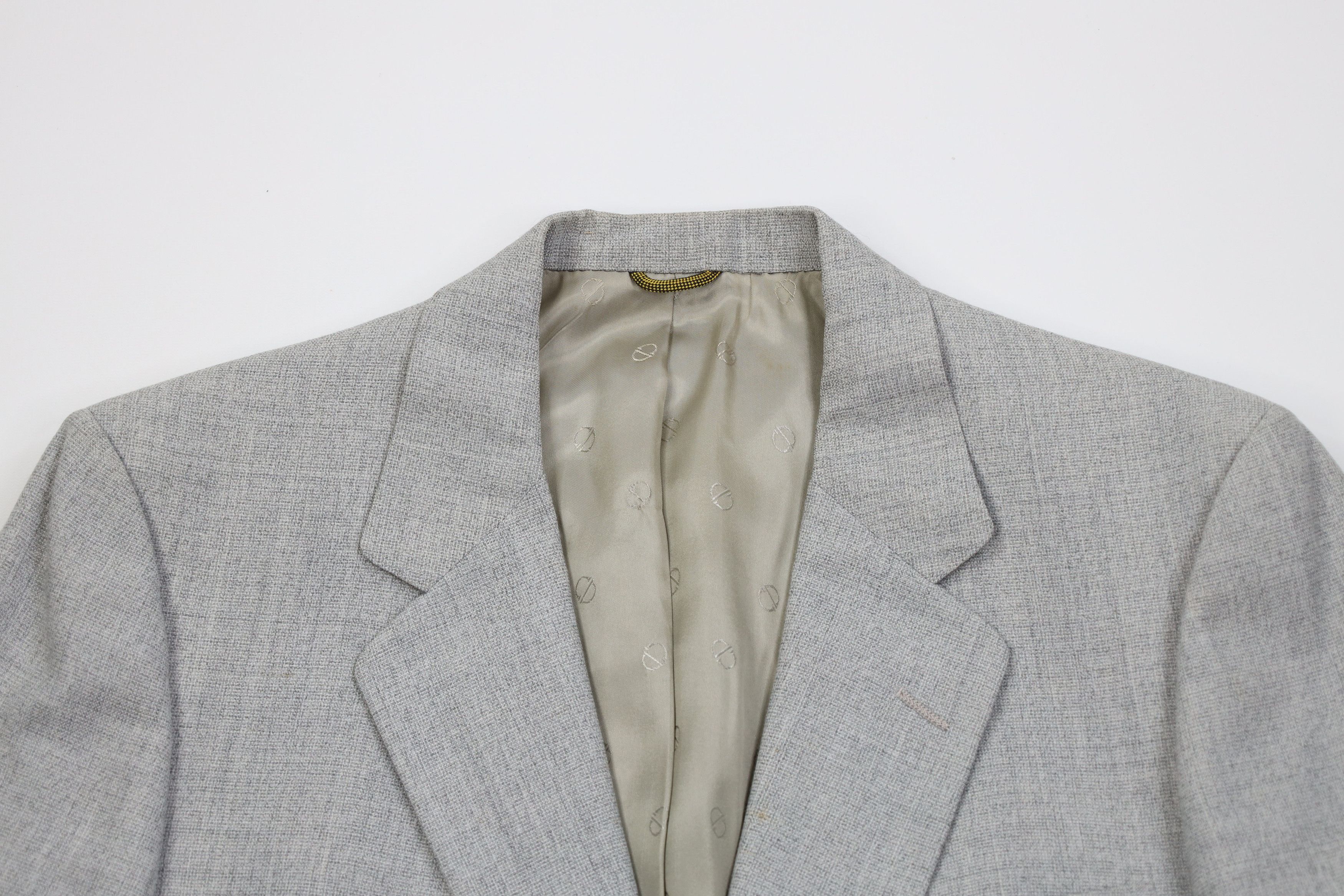 Christian Dior Monsieur Vintage 70s Christian Dior 2 Piece Wool Suit Size 44L - 3 Thumbnail