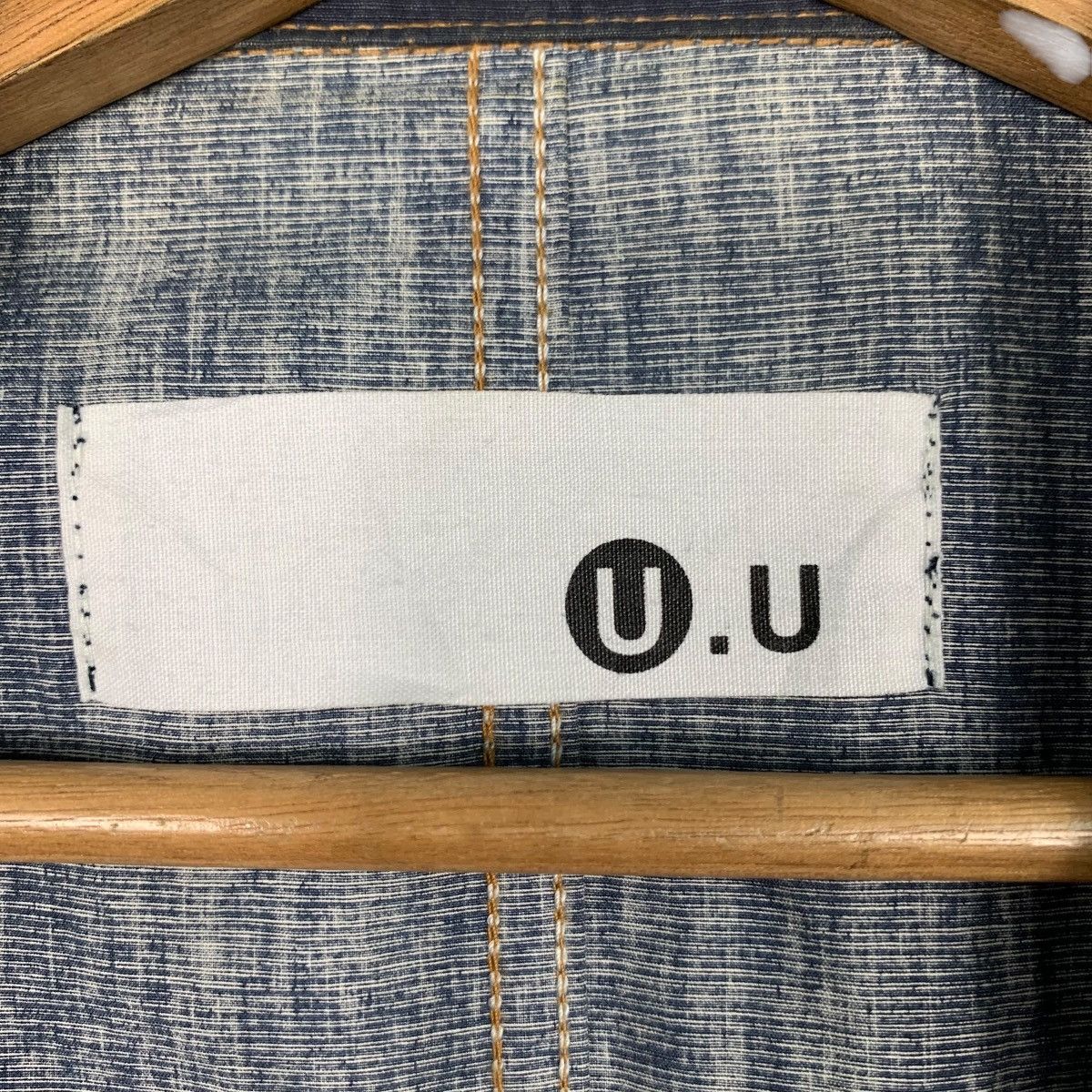 Japanese Brand U.U Jean Jacket Denim Casual Jacket #2578-C116 Size US L / EU 52-54 / 3 - 10 Thumbnail