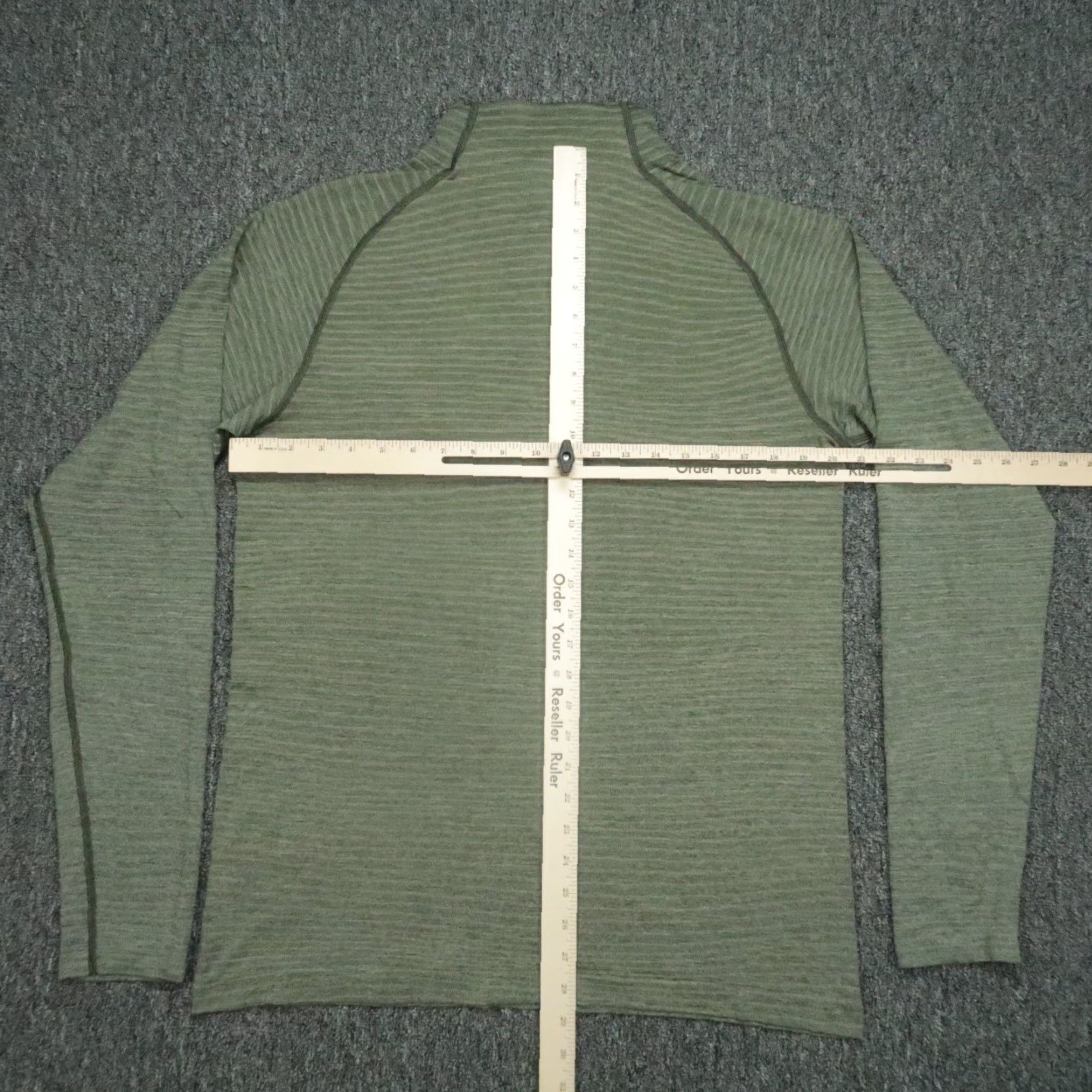 Lululemon Lululemon Pullover Mens Large Green Metal Vent Tech Half Zip Lightweight Shirt Size US L / EU 52-54 / 3 - 6 Thumbnail
