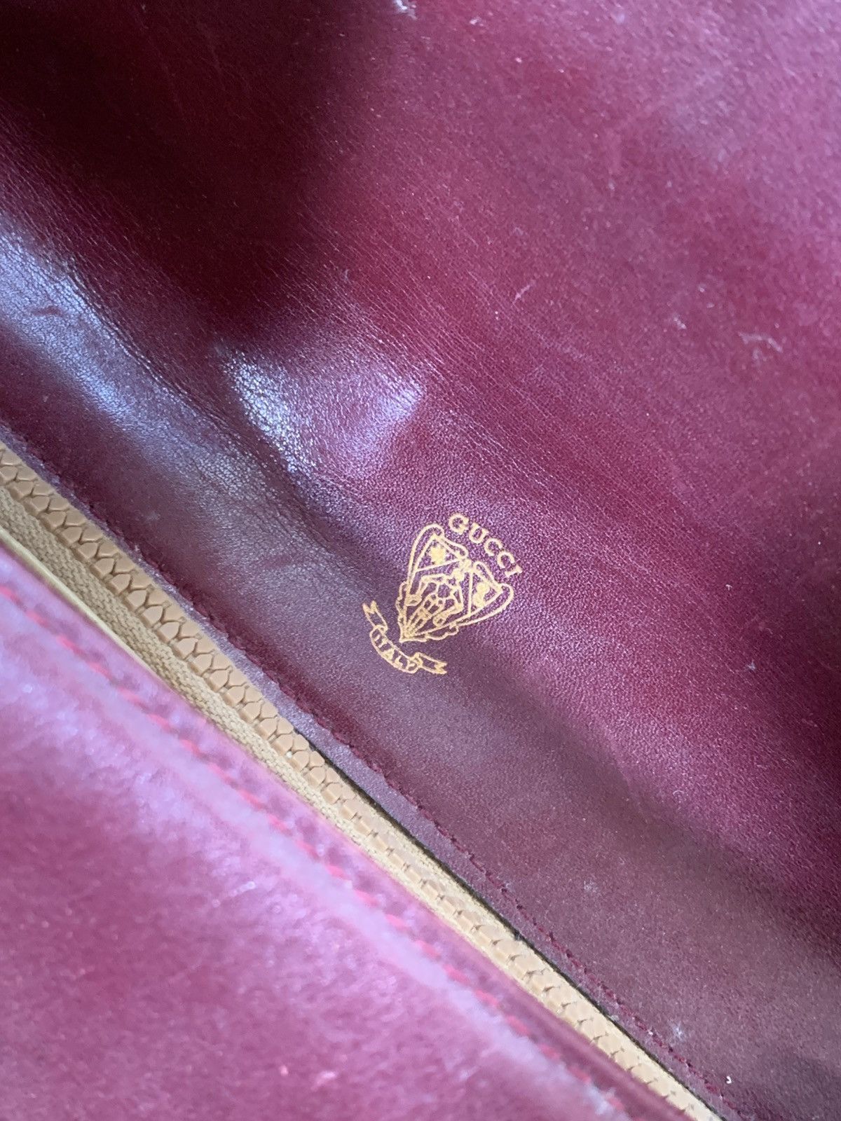 Gucci Vintage Gucci Leather Top Handle Bag (1970s–1980s) Size ONE SIZE - 4 Thumbnail