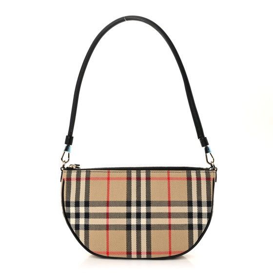 Burberry Vintage Burberry Calfskin Olympia Slim Pouch Archive Beige Size ONE SIZE - 8 Thumbnail