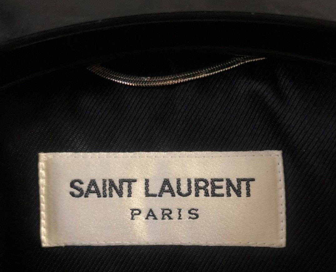 Saint Laurent Paris saint laurent Biker Jacket Coat Size US M / EU 48-50 / 2 - 7 Thumbnail