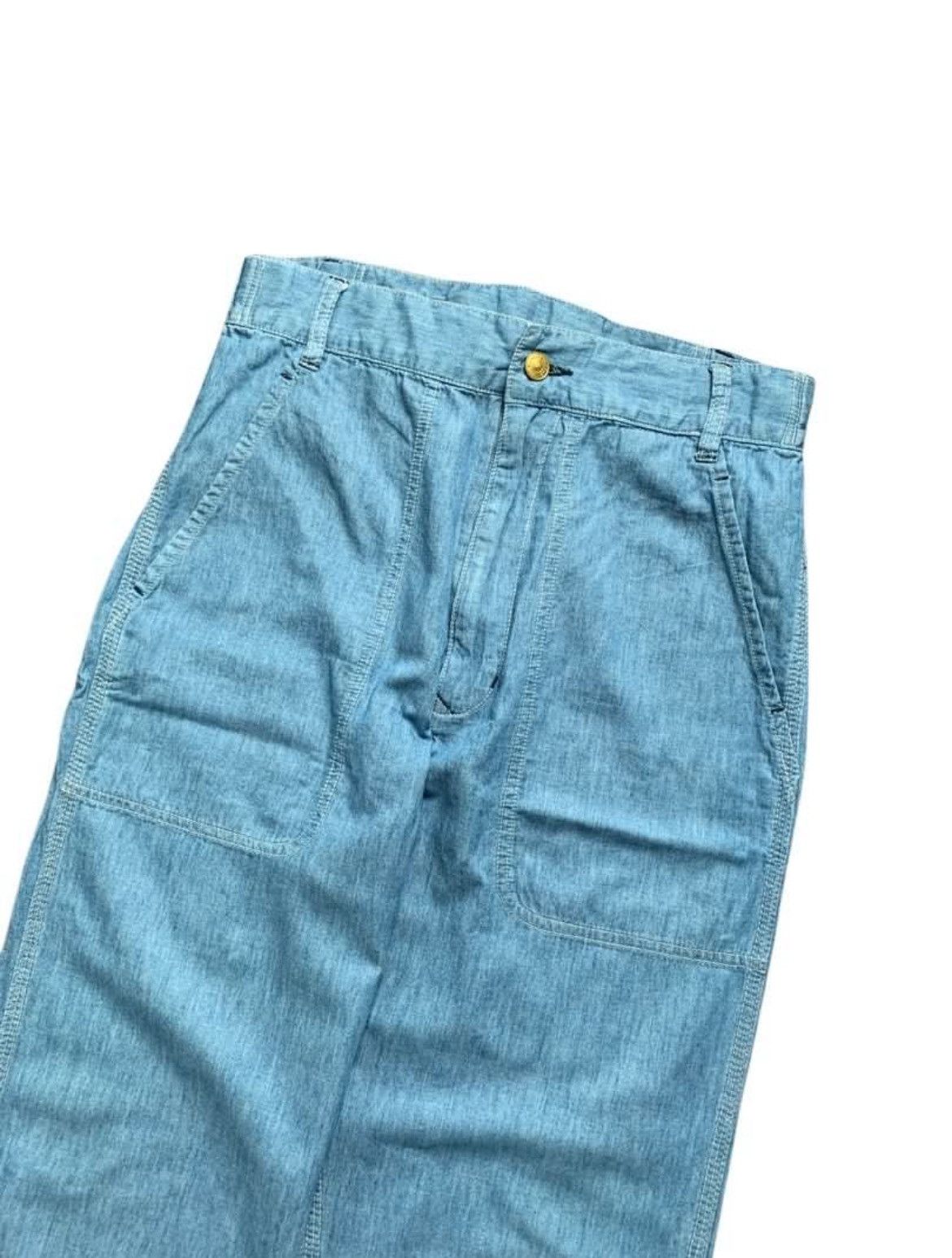 Issey Miyake × Ne-Net × mercibeaucoup Mercibeaucoup Issey Miyake Denim Pants Size US 32 / EU 48 - 4 Thumbnail
