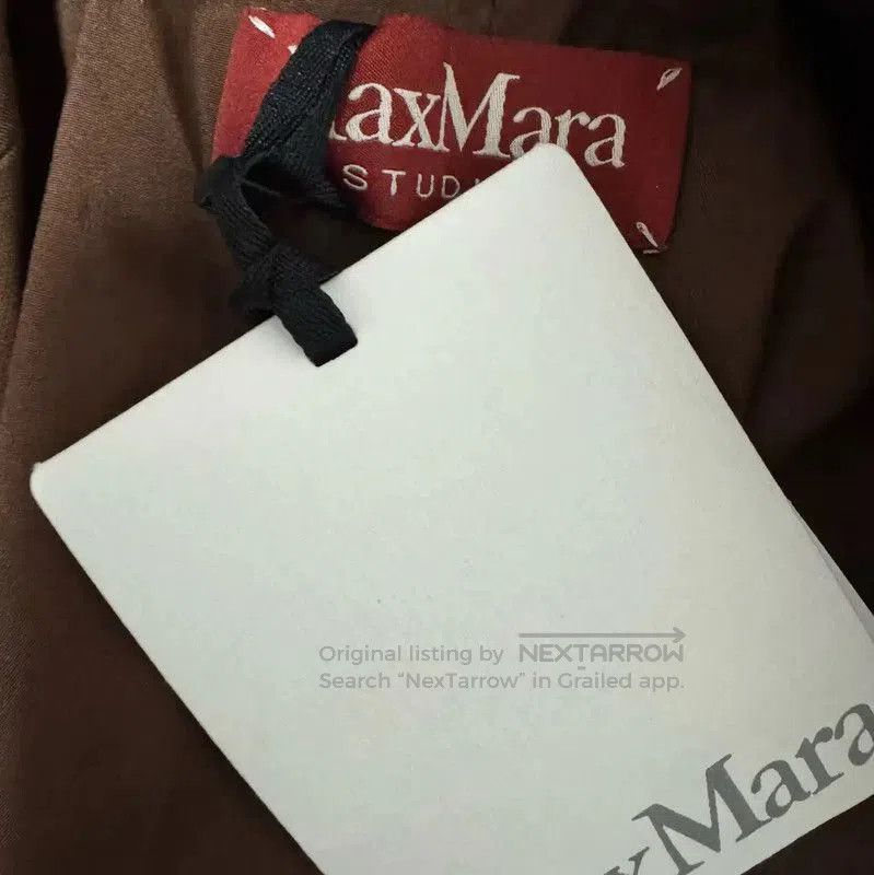 Max Mara MaxMara Brown Polyester Women's Jacket . Size M / US 6-8 / IT 42-44 - 3 Thumbnail
