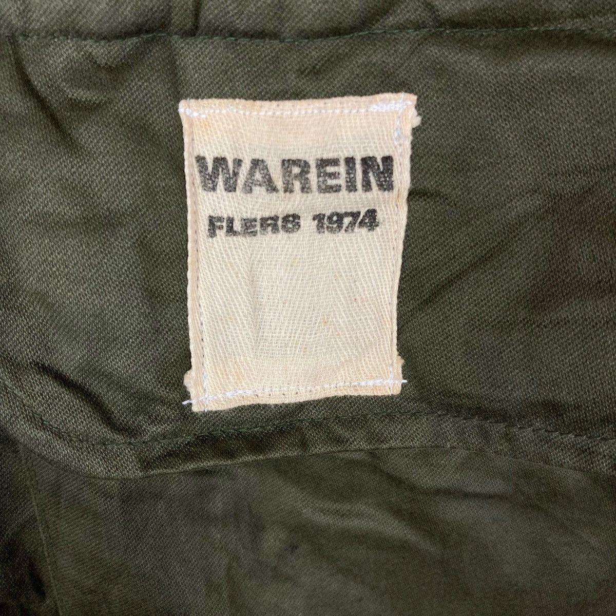 Vintage Vintage Warein Flers 1974 Armee Francaise Flat Hidden Button Size US S / EU 44-46 / 1 - 3 Thumbnail