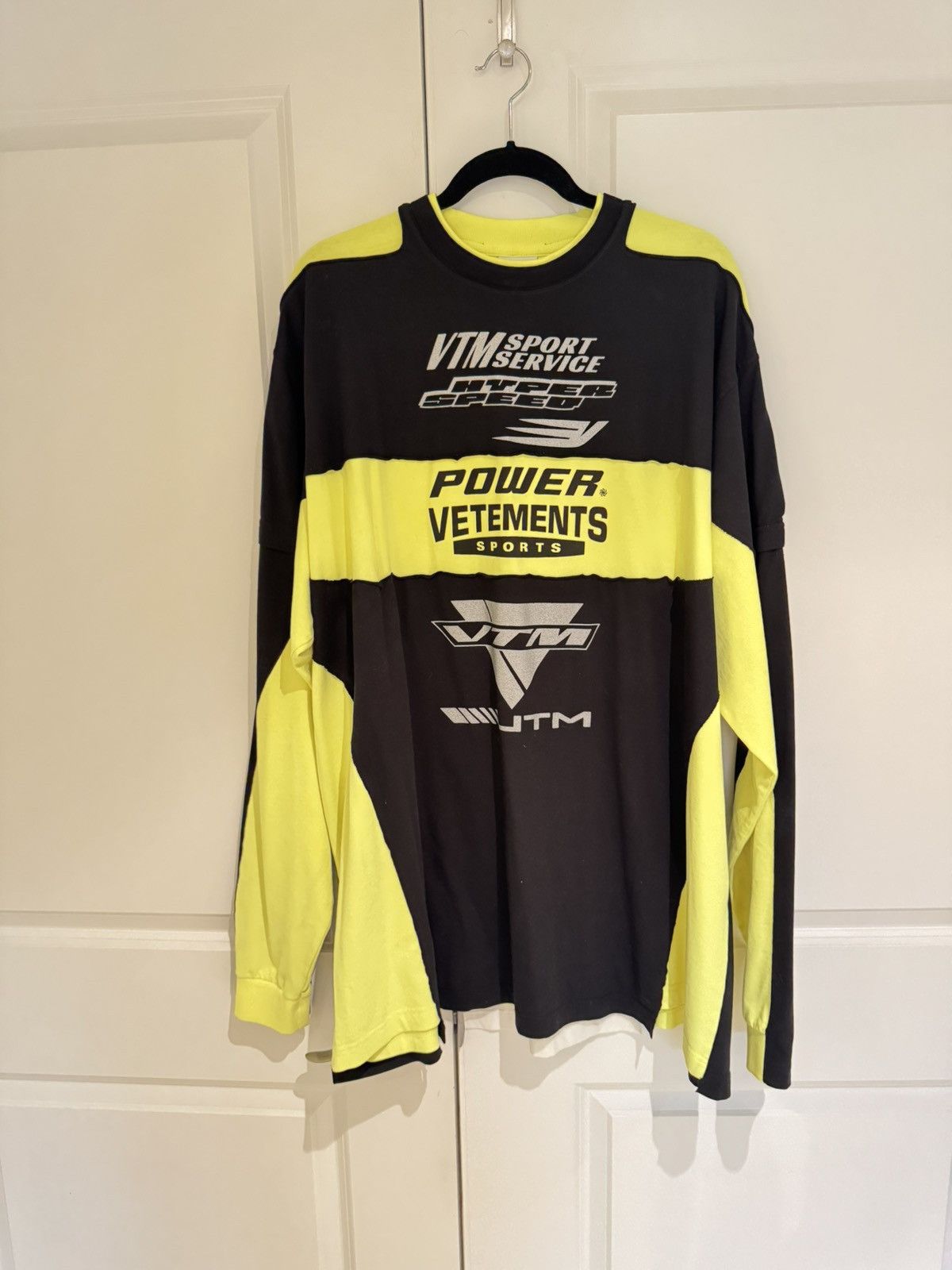 Vetements VETEMENTS MOTOCROSS LONG SLEEVE | Grailed