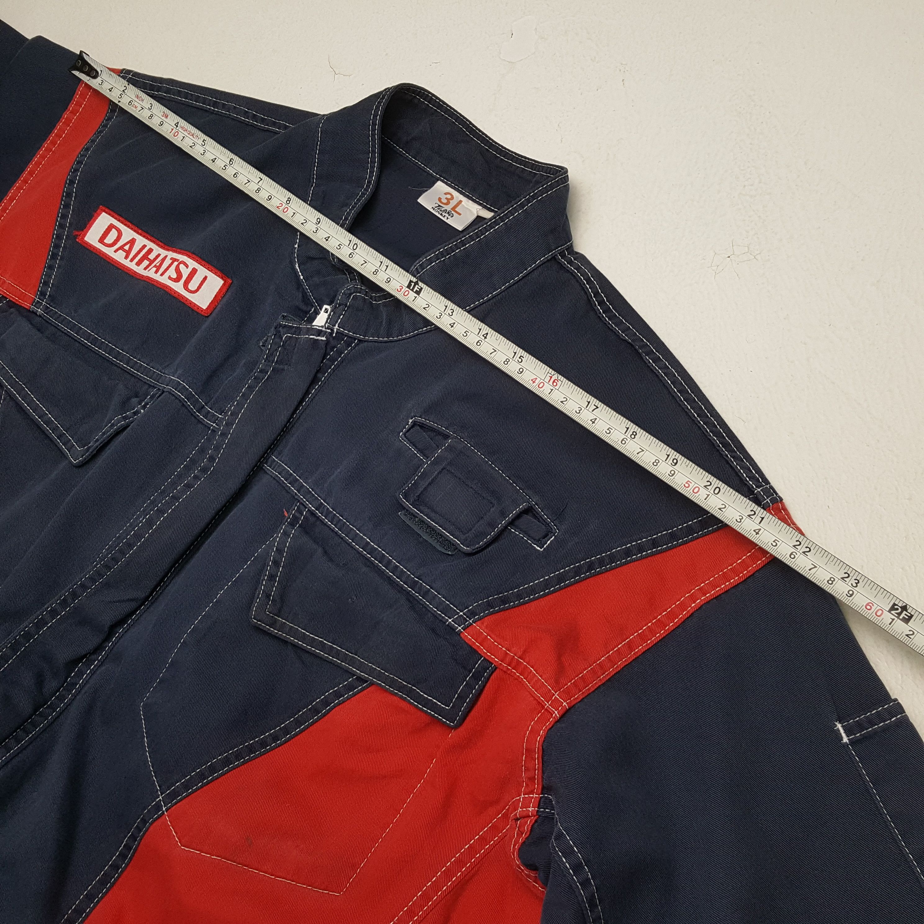 Vintage DAIHATSU Japanese Motorsports Workwear Coverall Jacket Size US XL / EU 56 / 4 - 9 Thumbnail