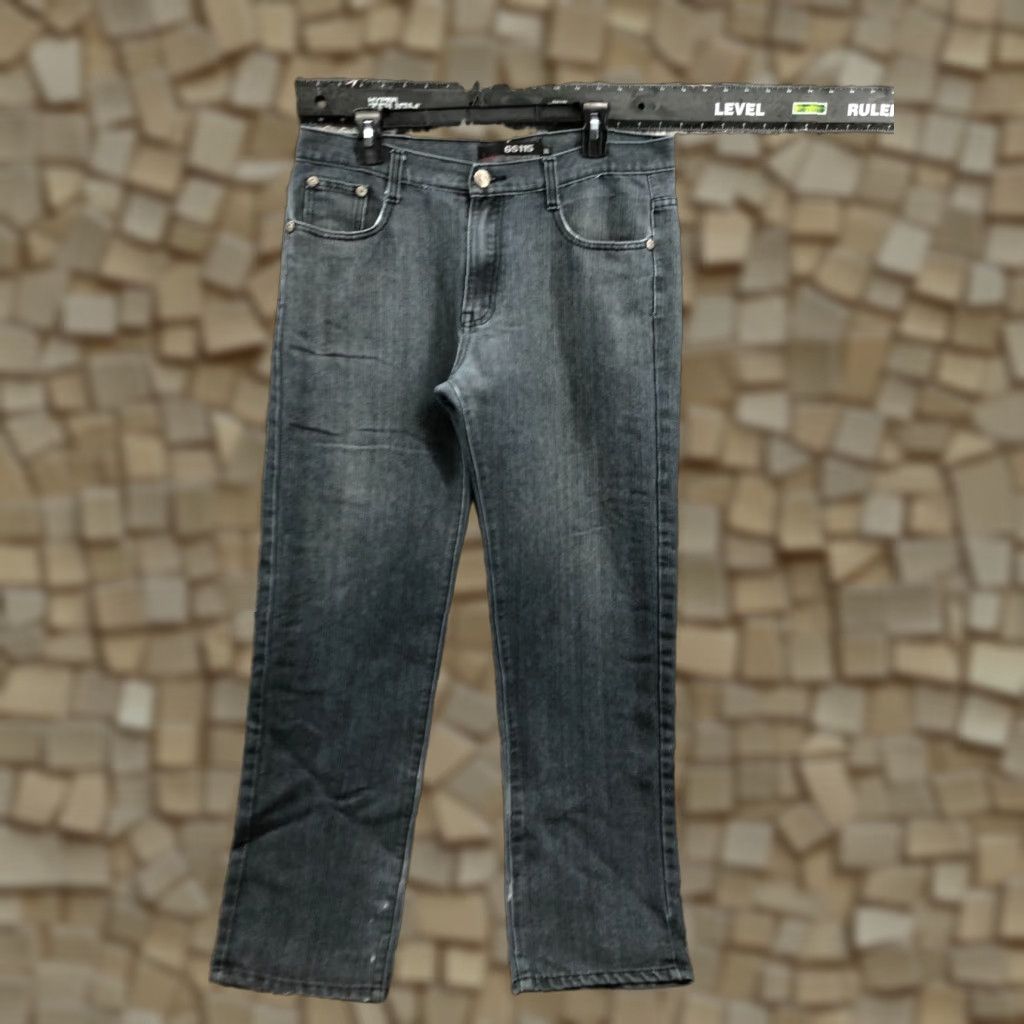 Vintage GS 115 Jeans Size 36x33 Mens Mid Rise Medium Wash Blue FLAW Size US 36 / EU 52 - 1 Thumbnail