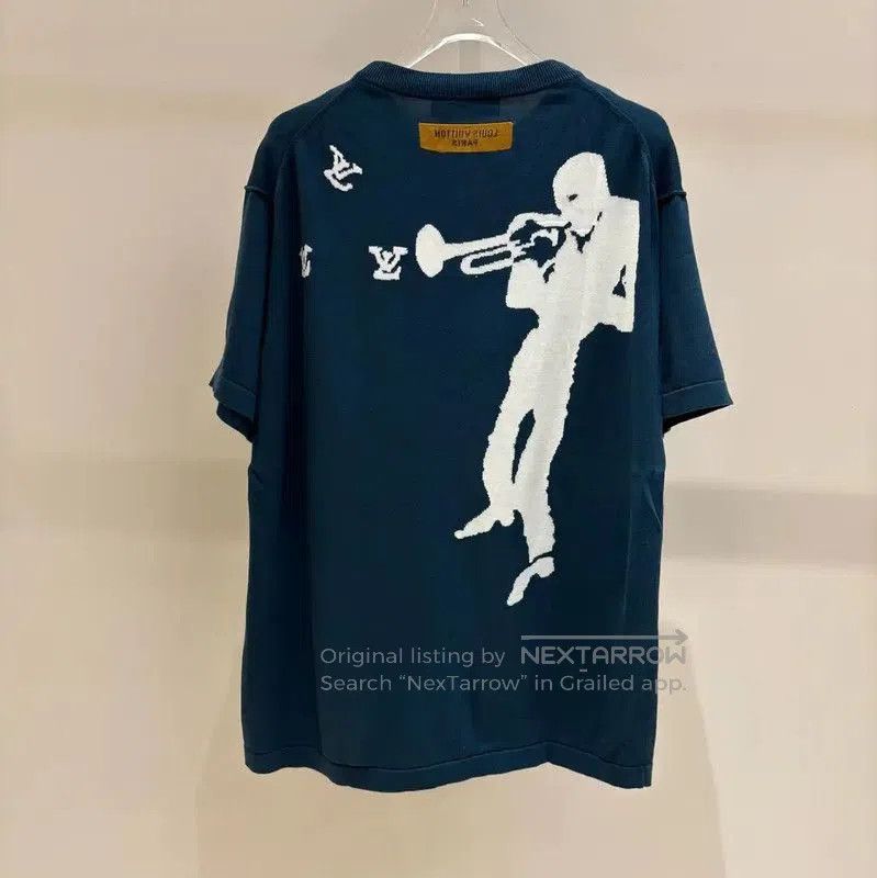 Louis Vuitton Louis Vuitton Summer Cotton Embroidered T-Shirt . Size US L / EU 52-54 / 3 - 1 Thumbnail
